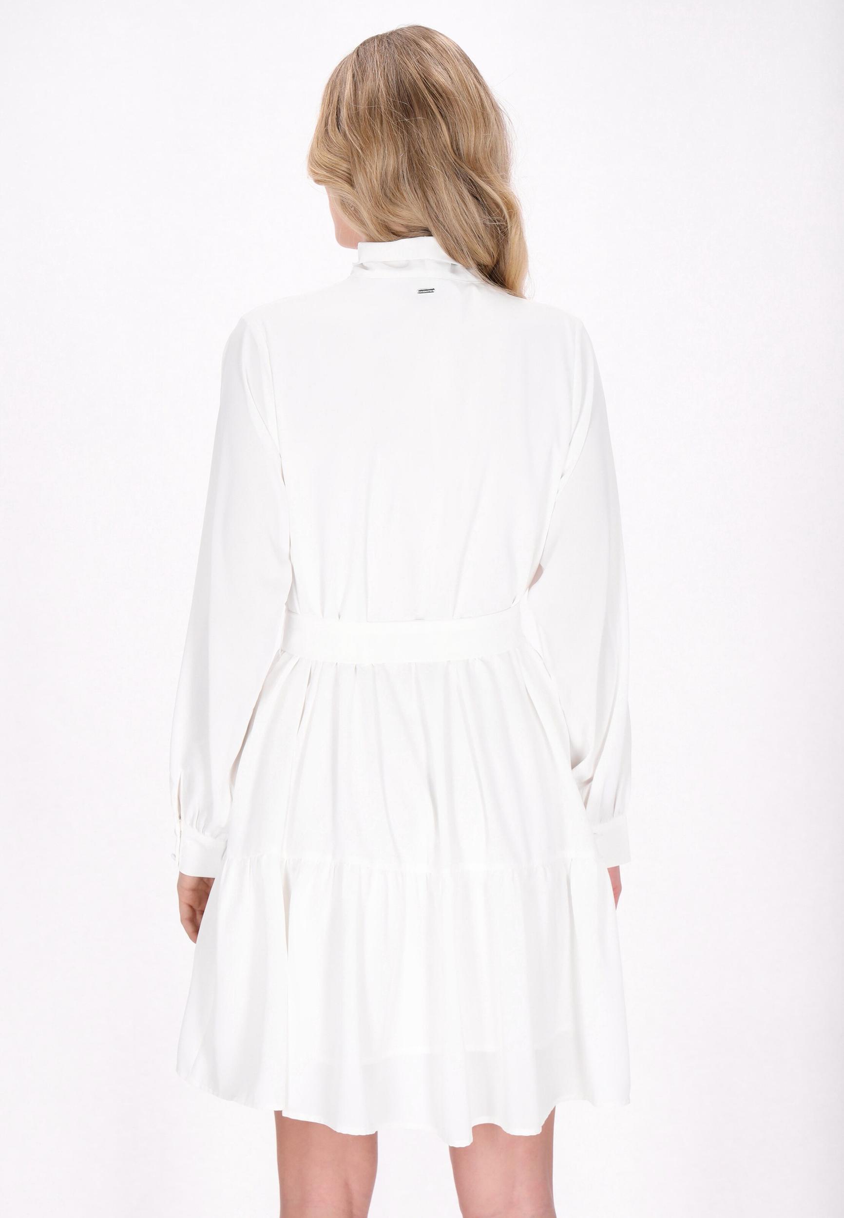 DreiMaster Klassik Dolga srajca 'Classic Look' bela