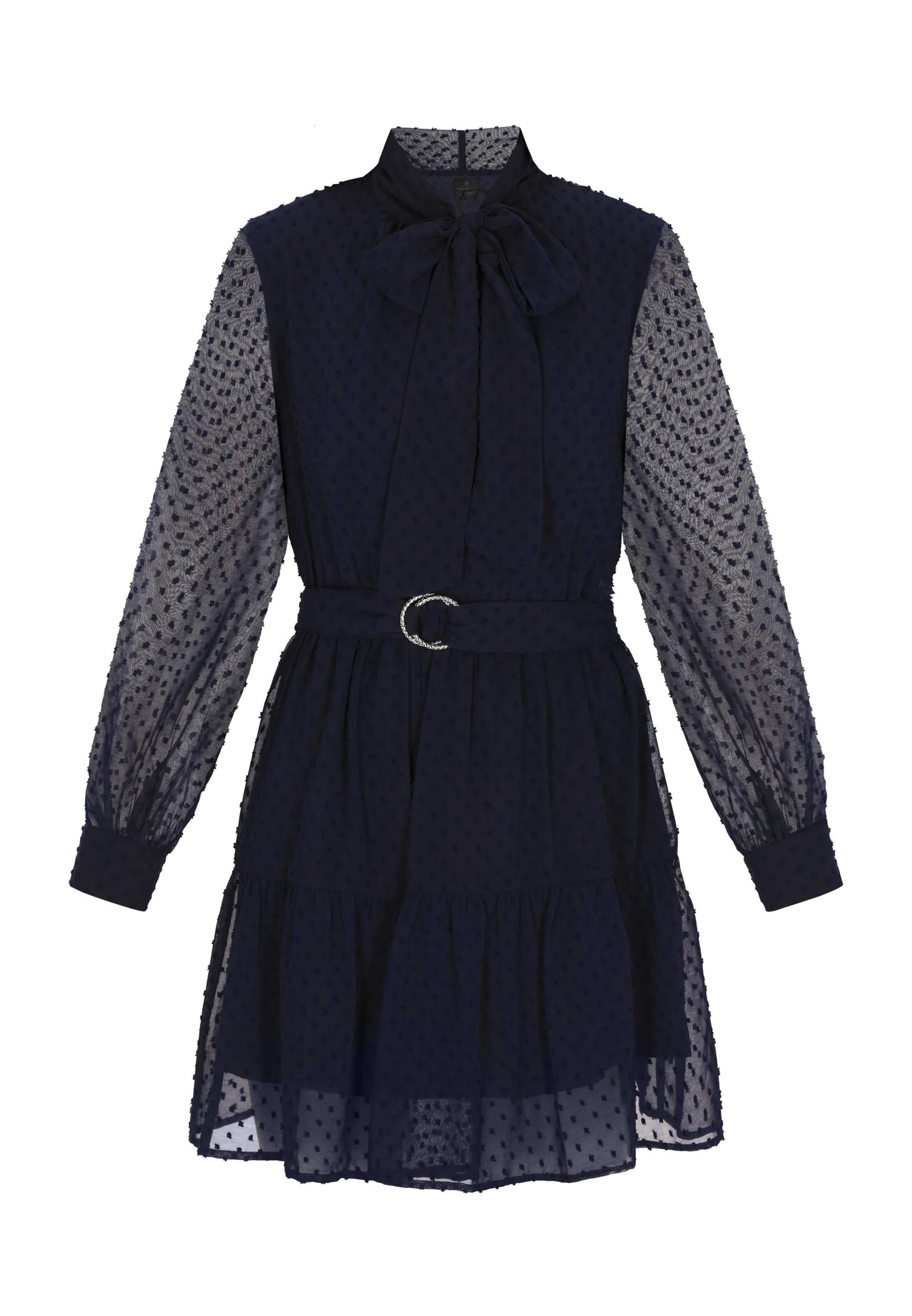 DreiMaster Klassik Dolga srajca 'Classic Look' mornarska