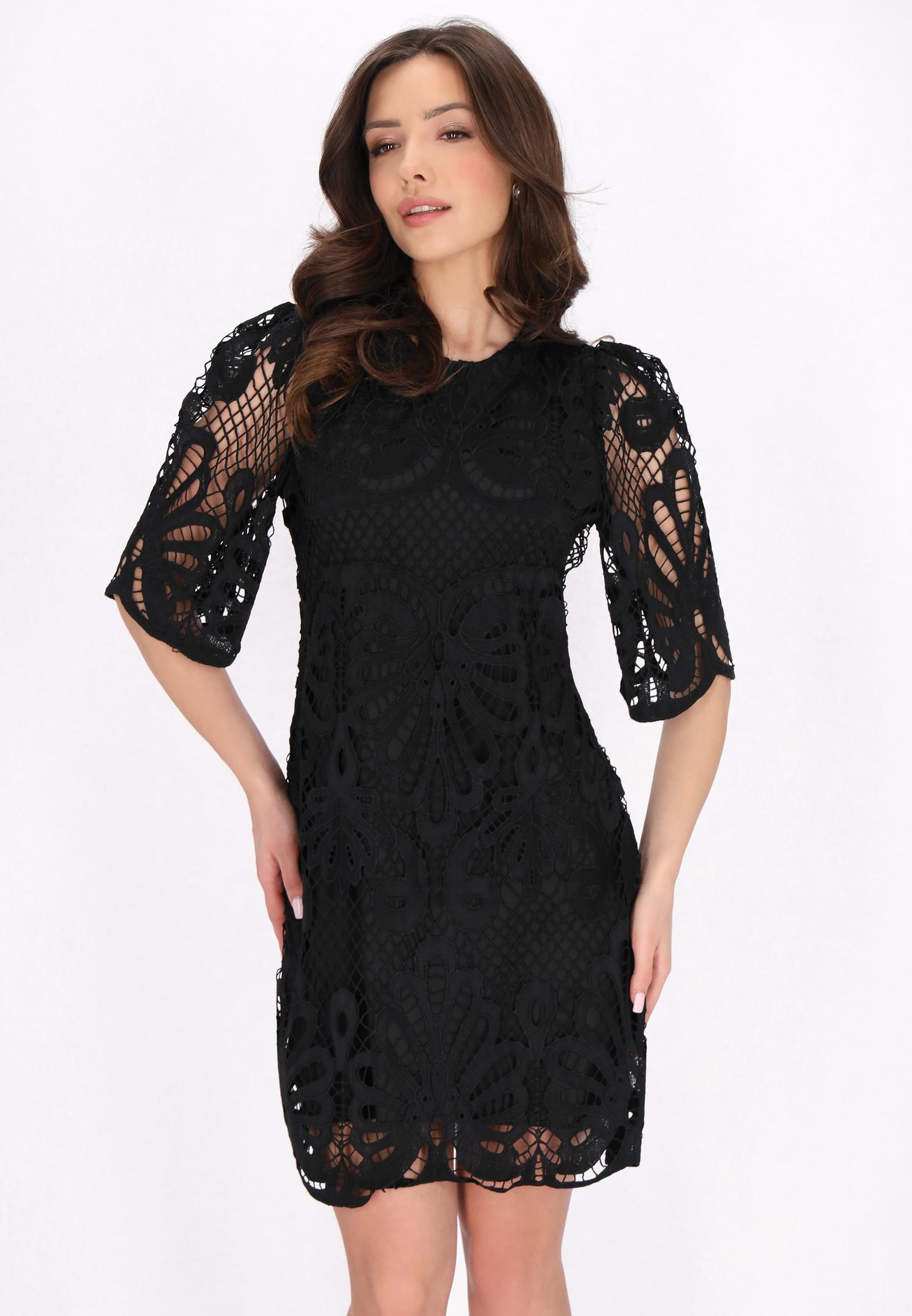 faina Koktejl obleka 'Fashion Look' črna