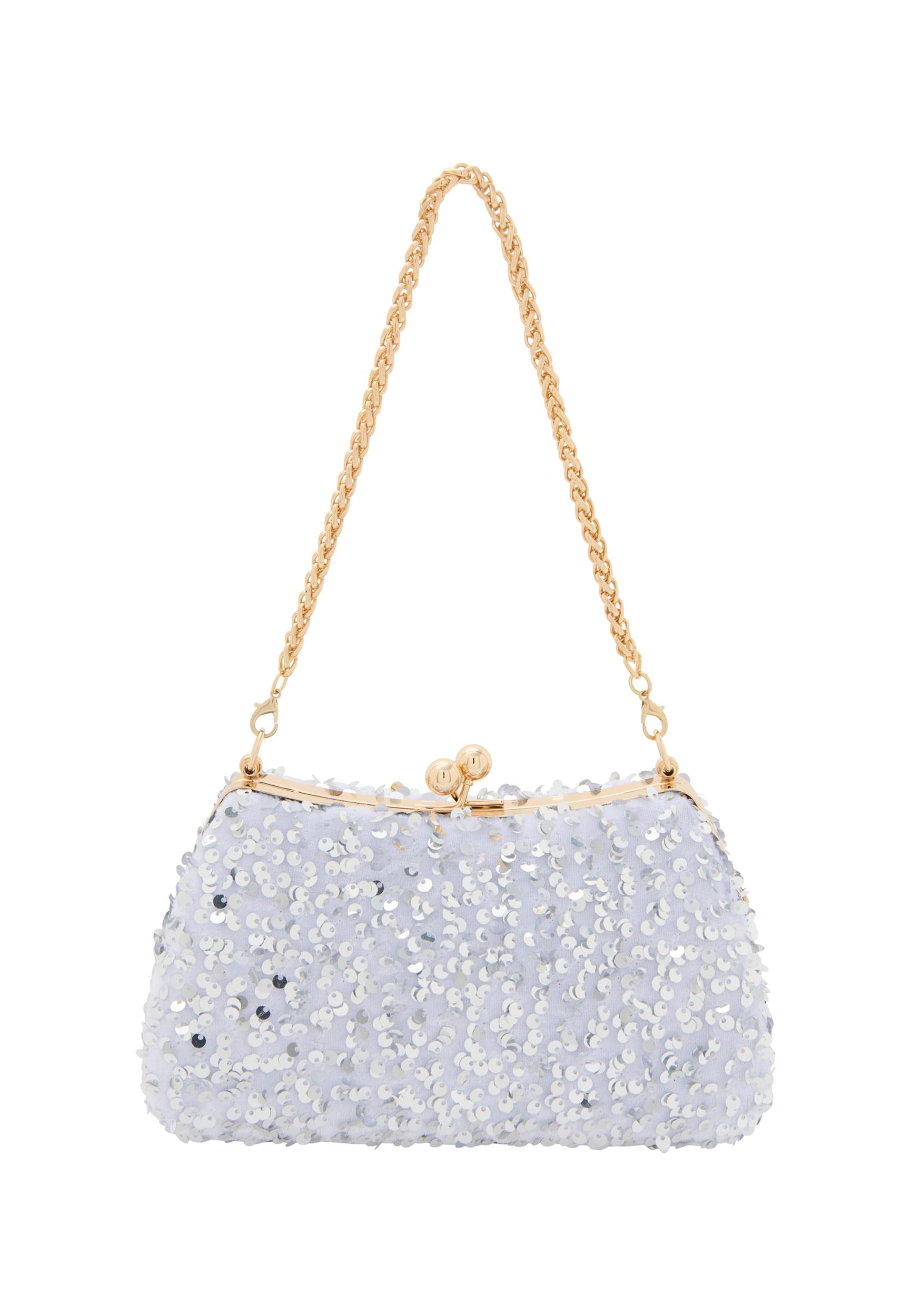 faina Pisemska torbica 'Elegant' srebrna