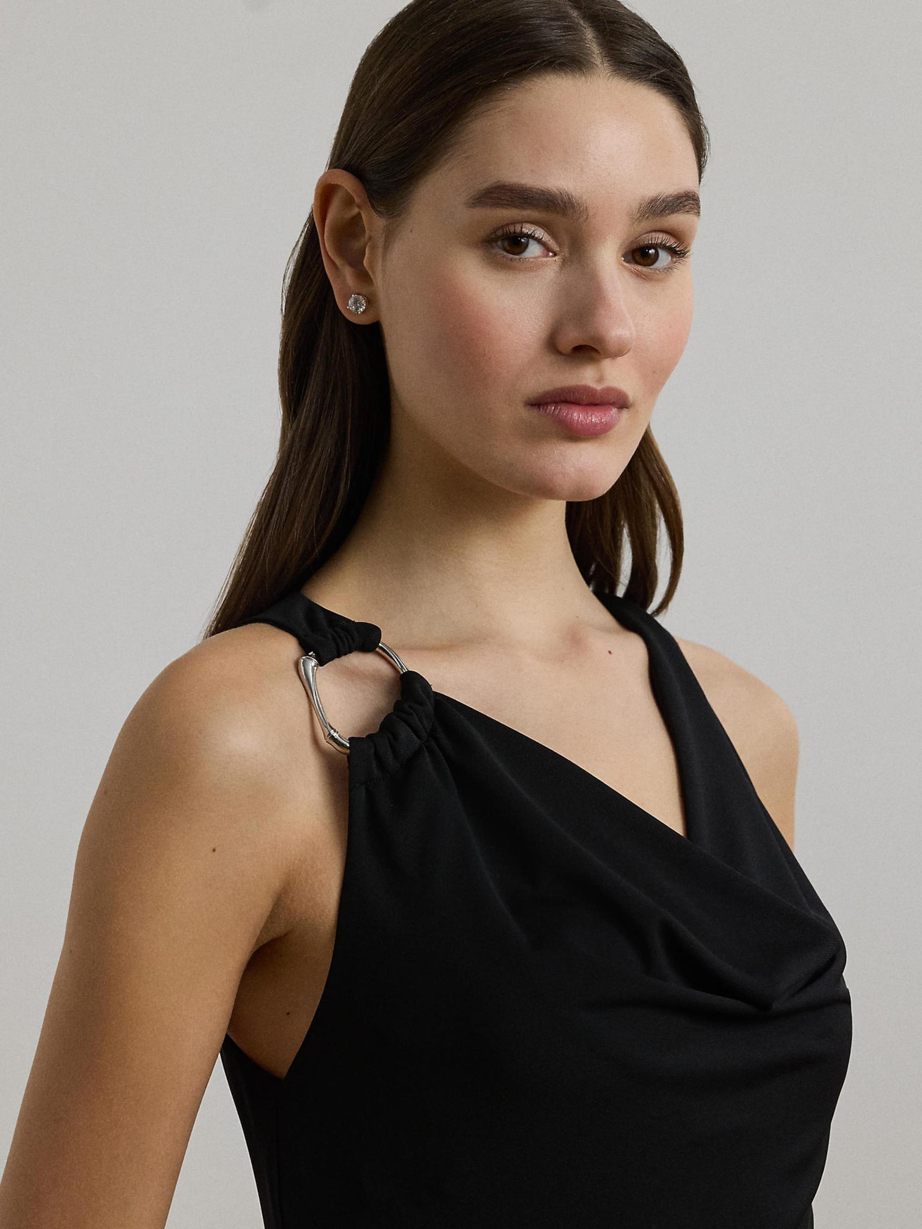 Lauren Ralph Lauren Večerna obleka črna