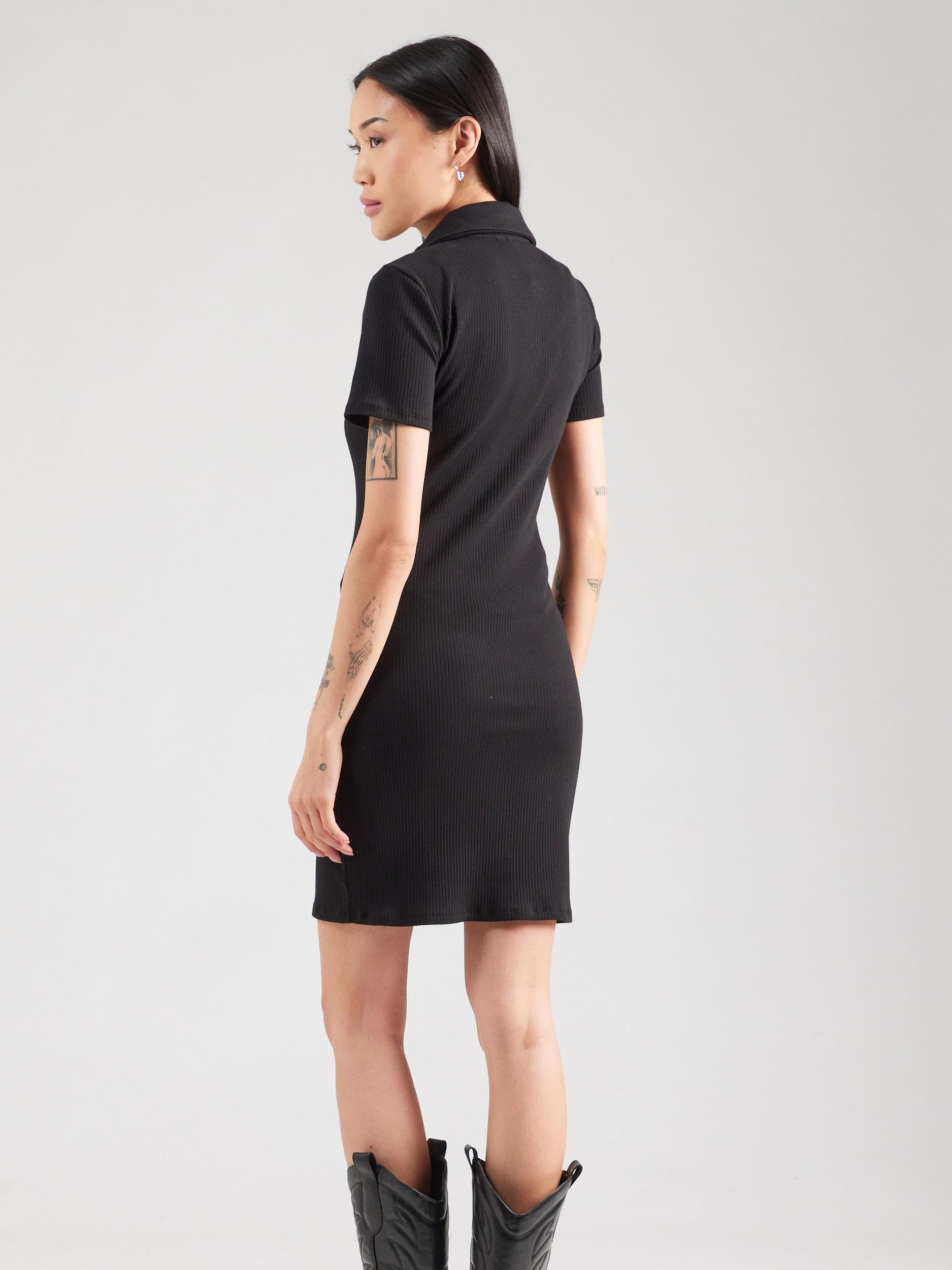 PIECES Obleka 'PCKitte' črna