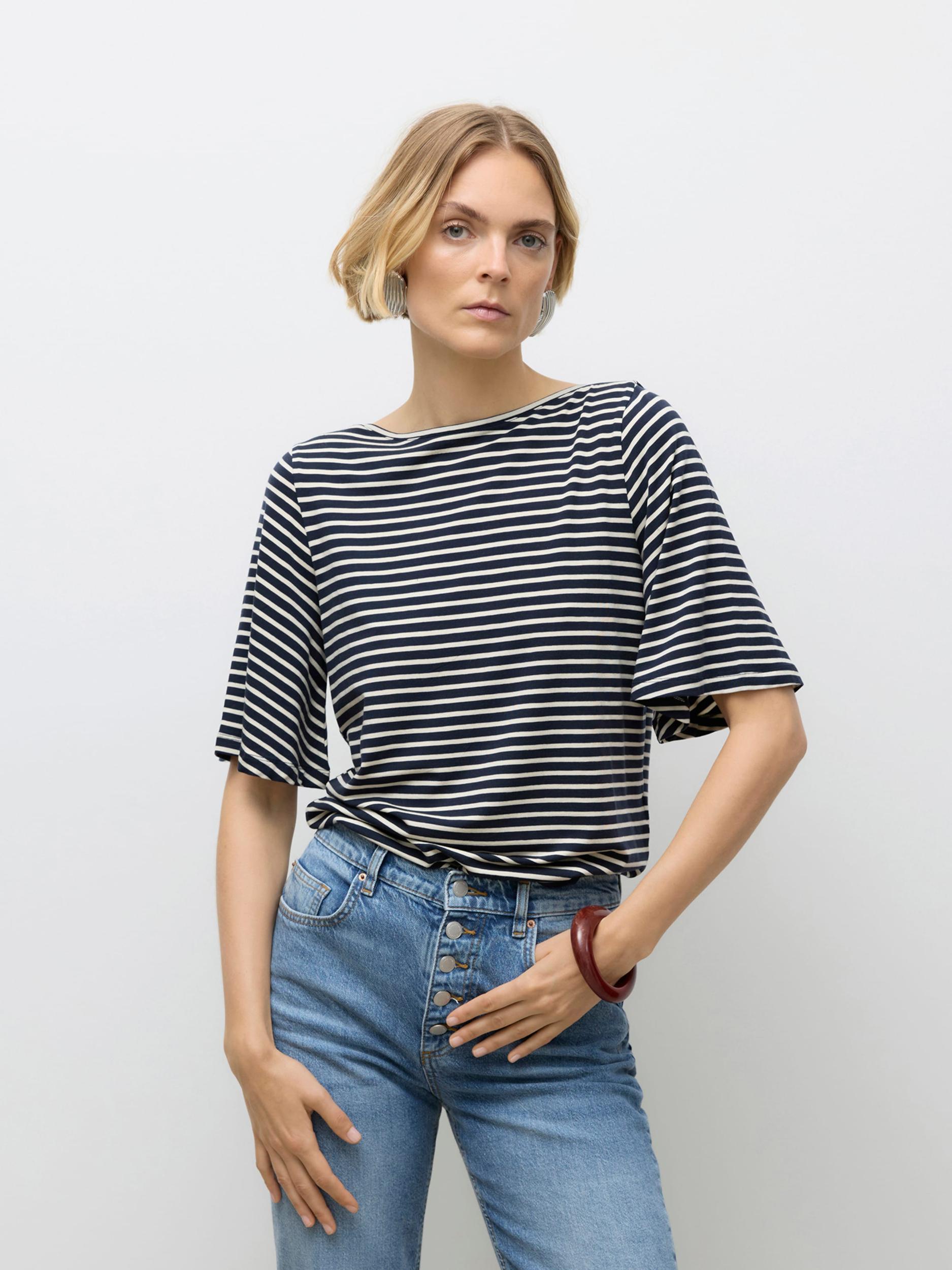 Aware Majica 'AWFIONA' safir / bela