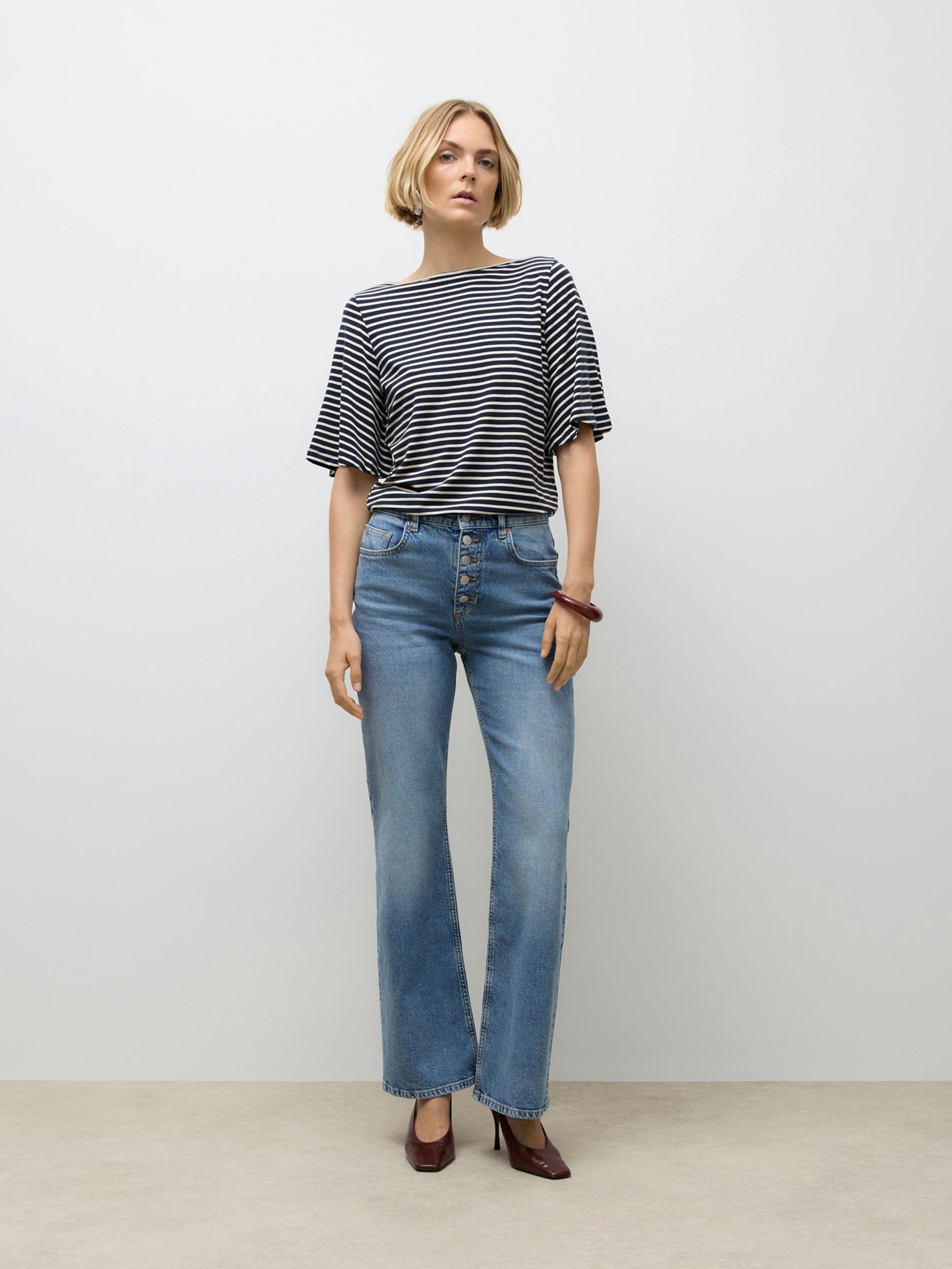 Aware Majica 'AWFIONA' safir / bela