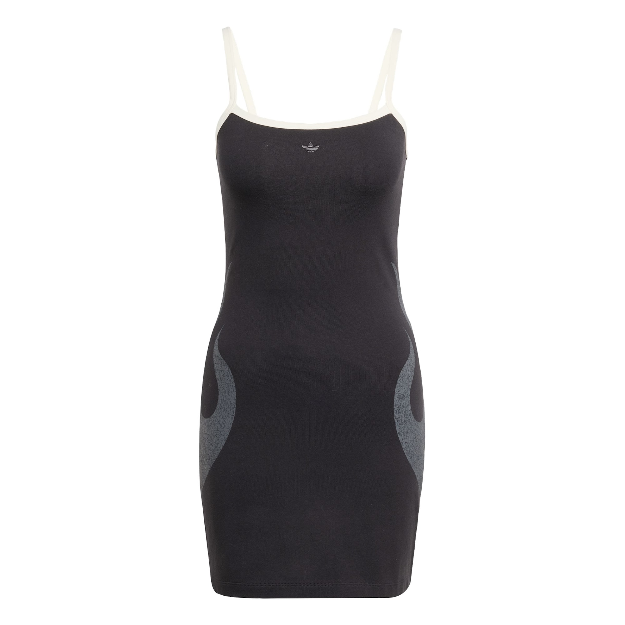 ADIDAS ORIGINALS Poletna obleka 'Flames' temno siva / črna / bela