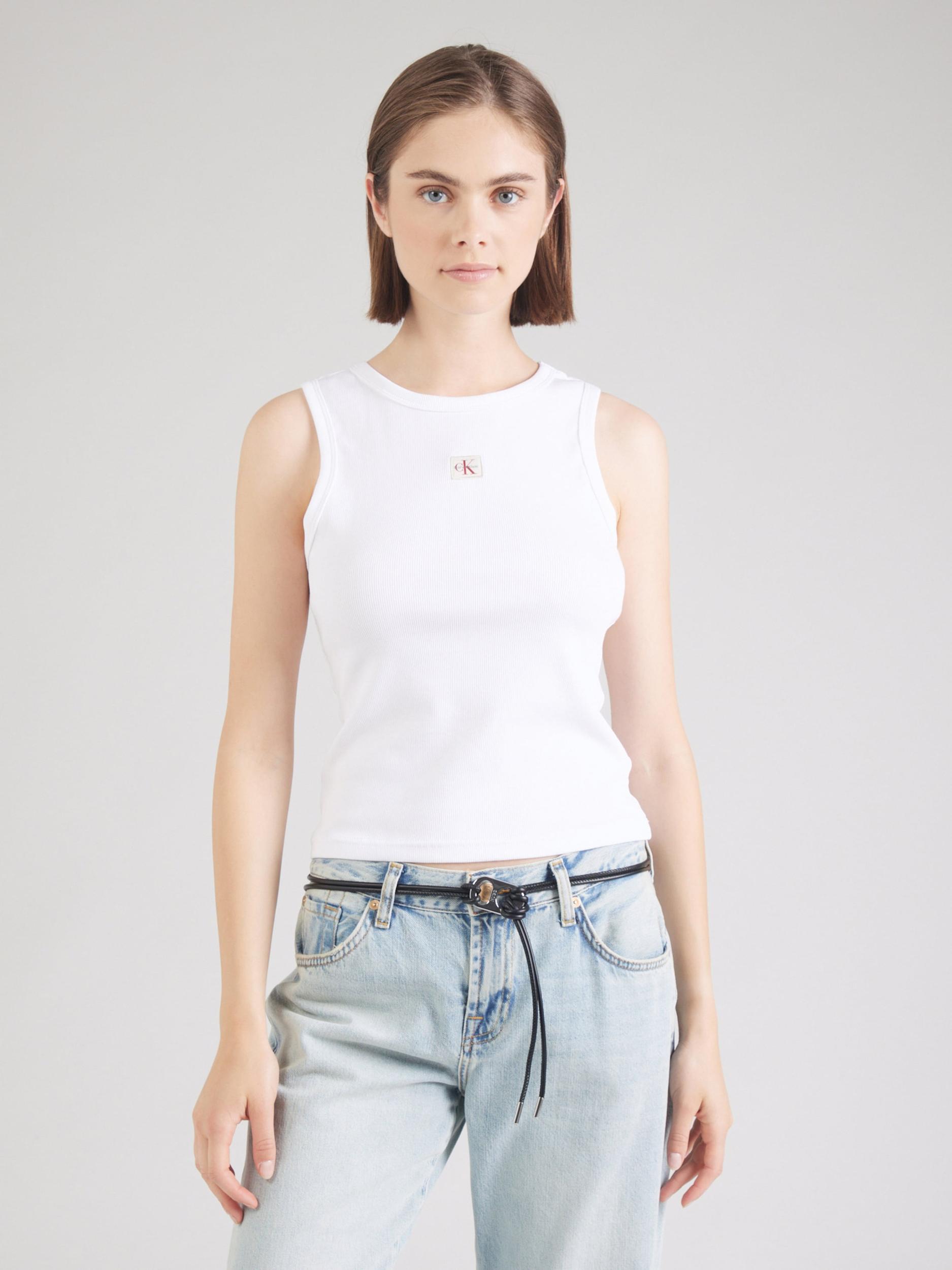 Calvin Klein Jeans Top bela