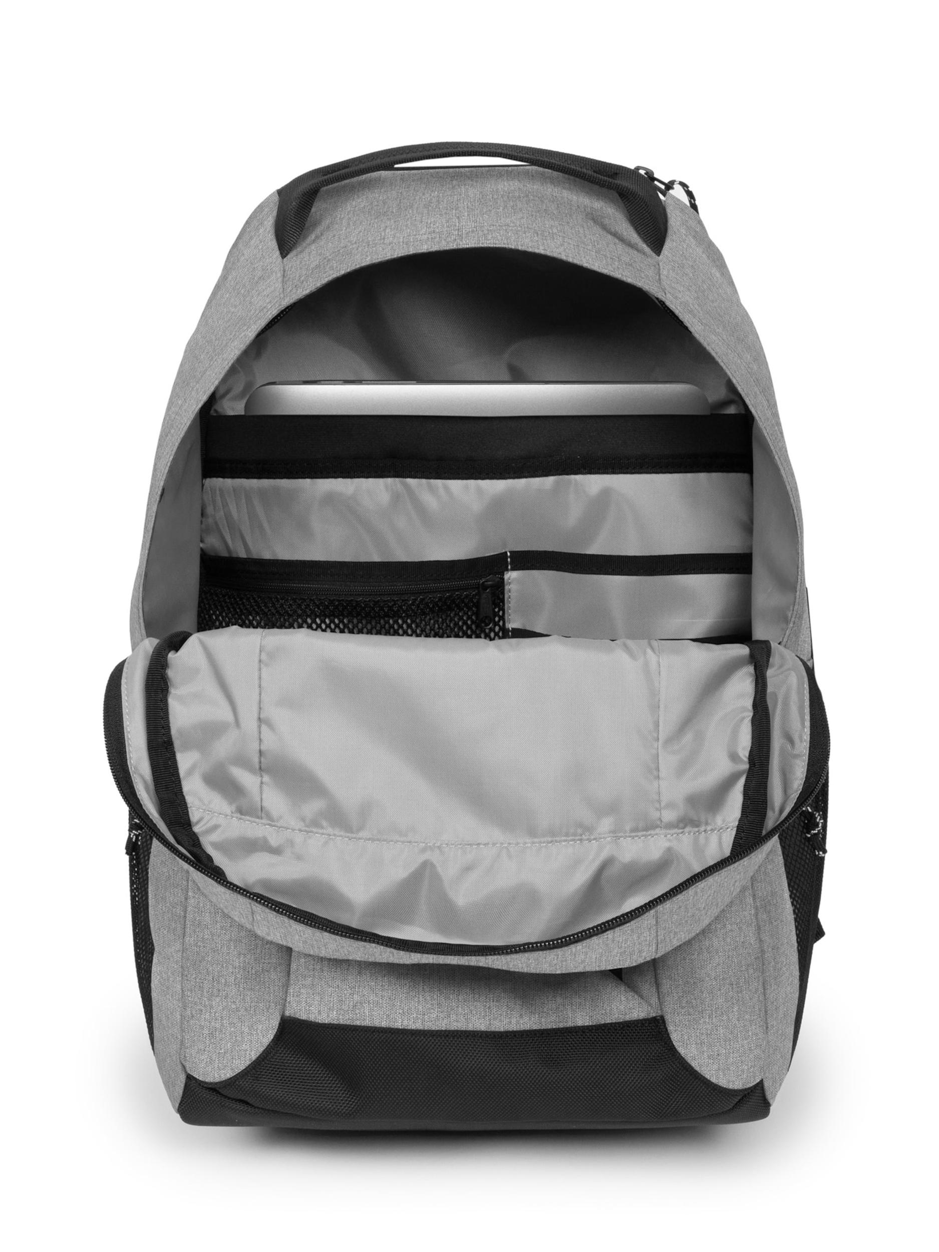 EASTPAK Nahrbtnik 'Smallker Pro' pegasto siva / črna