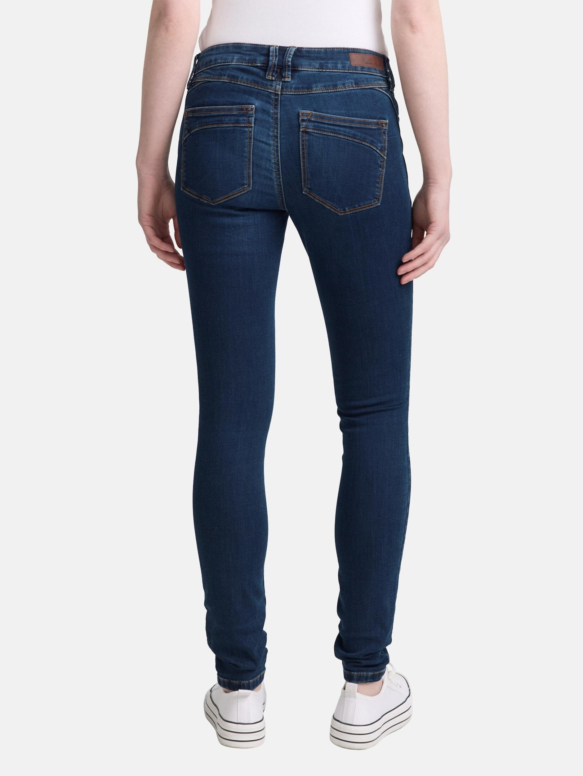 TOM TAILOR DENIM Kavbojke temno modra