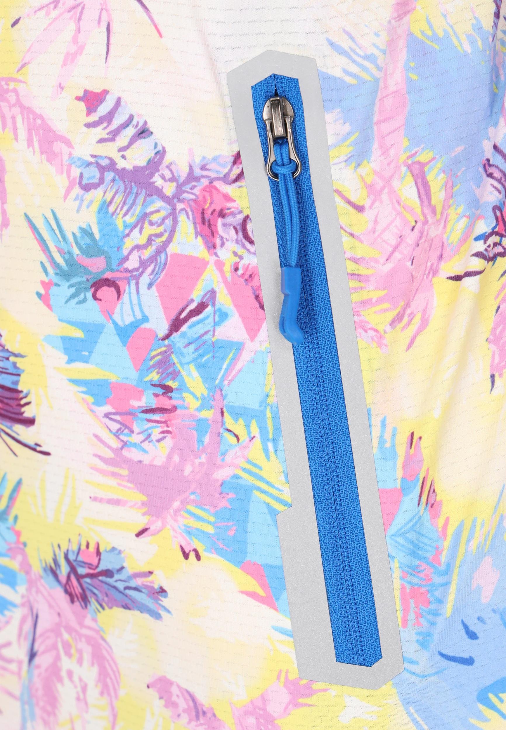 swirly Prehodna jakna svetlo modra / lila / roza / bela