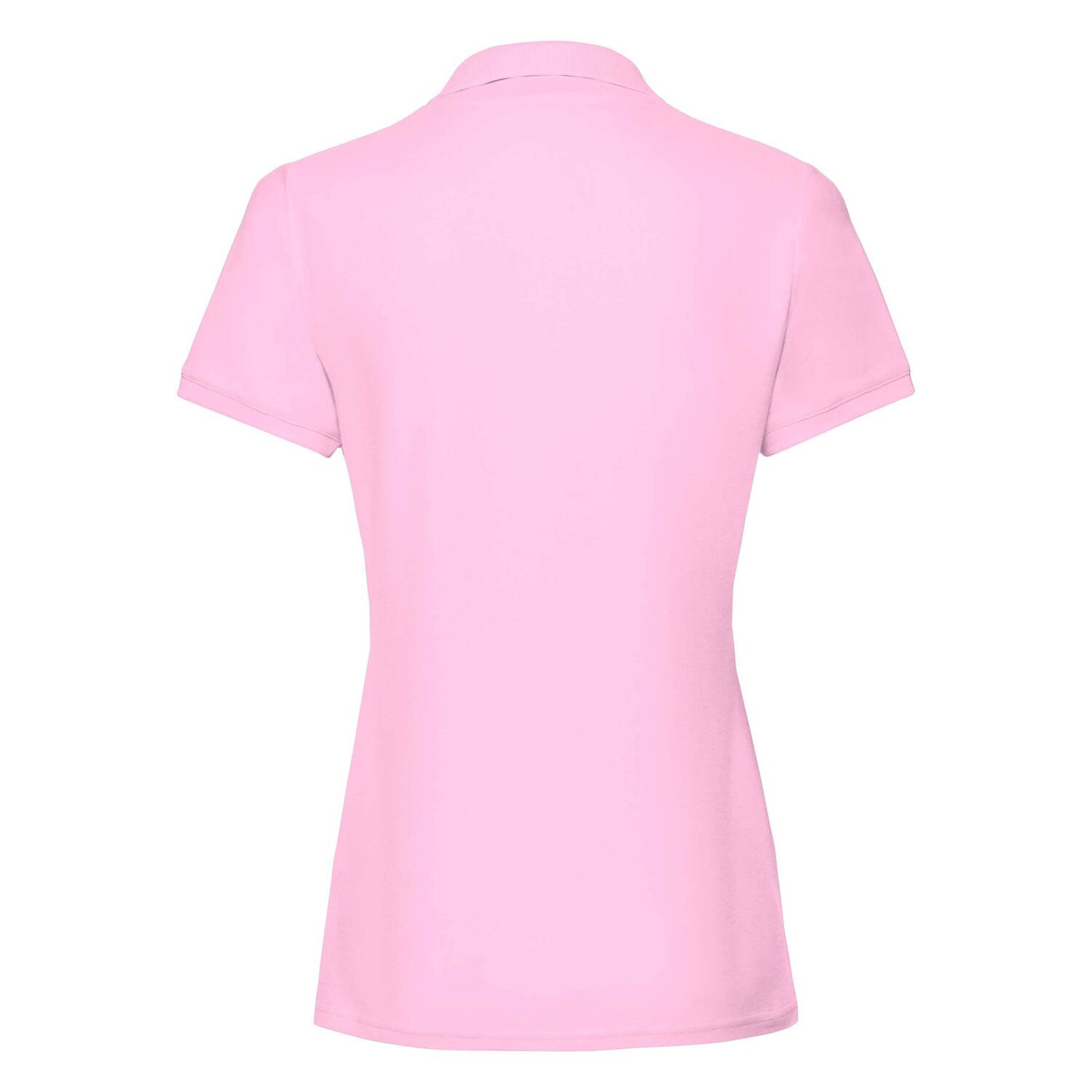Polo Fruit of the Loom Pink Women's T-shirt