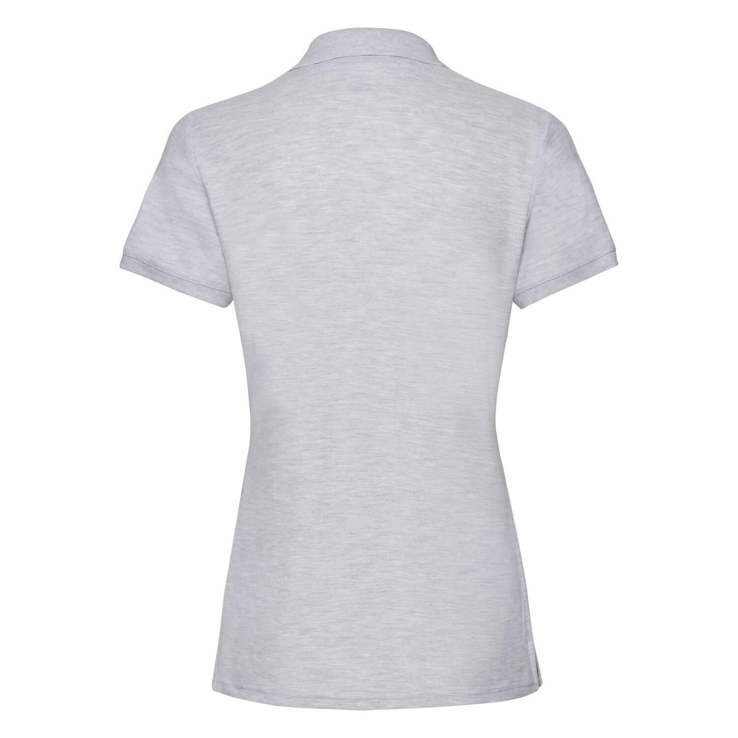 Grey Polo Fruit of the Loom Women's T-shirt