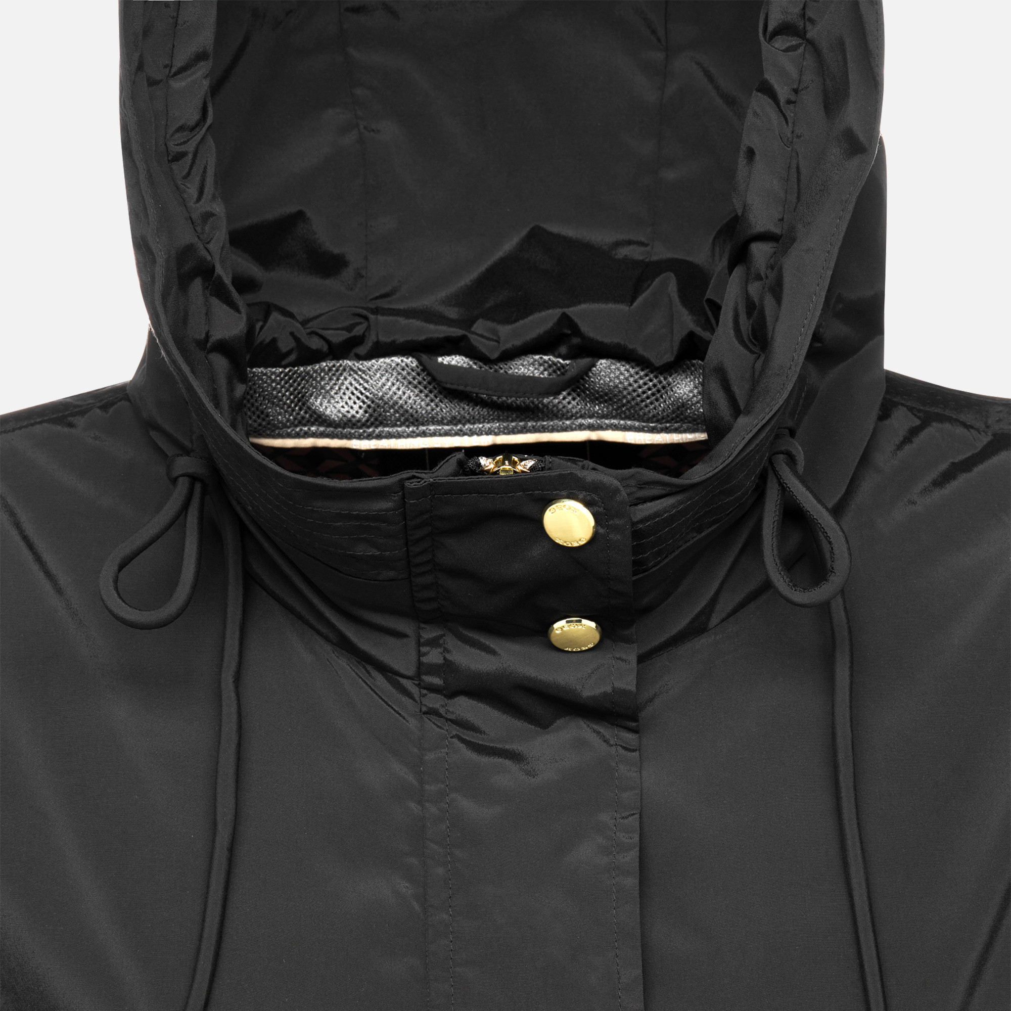 Black women's parka Geox Dandra - Women's