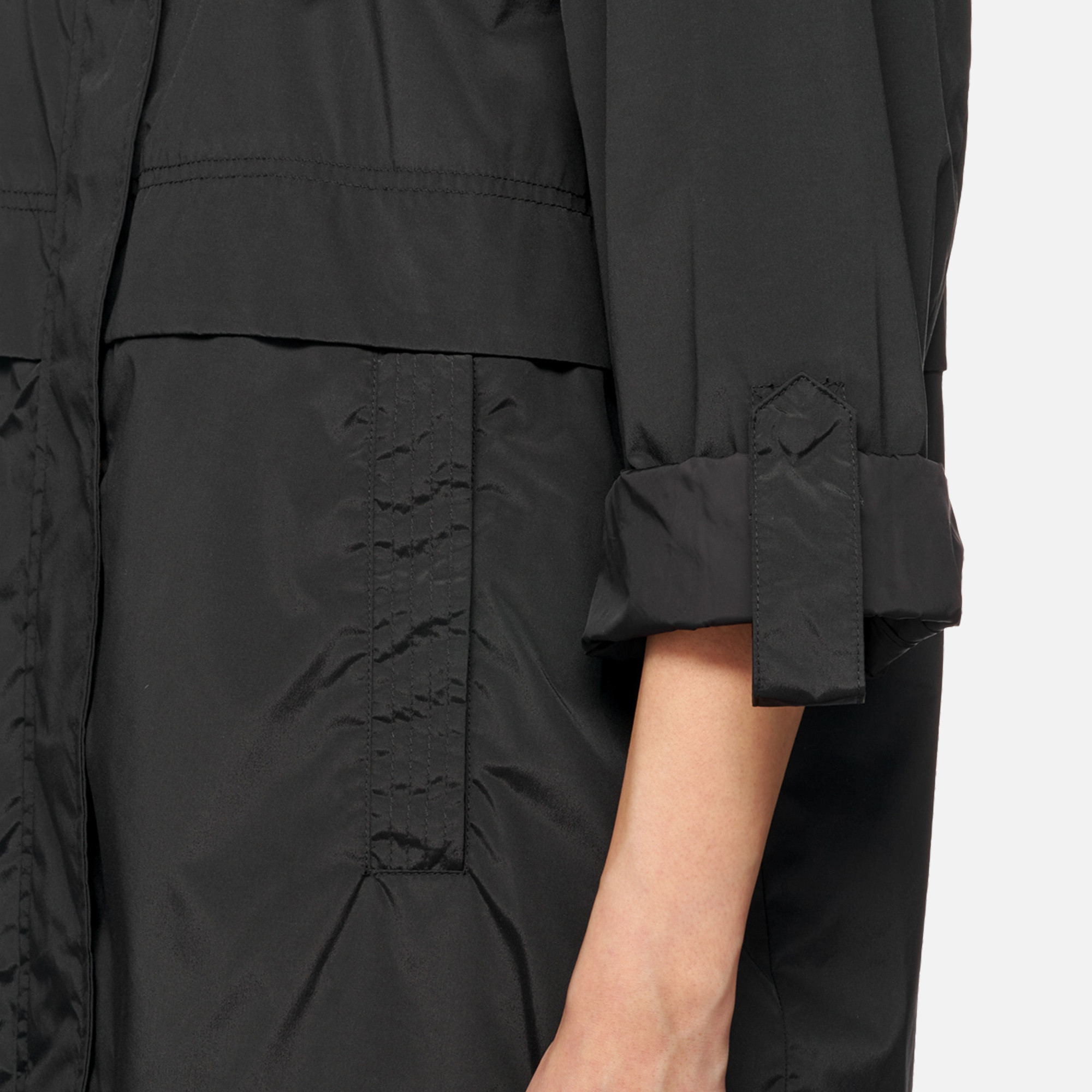 Black women's parka Geox Dandra - Women's