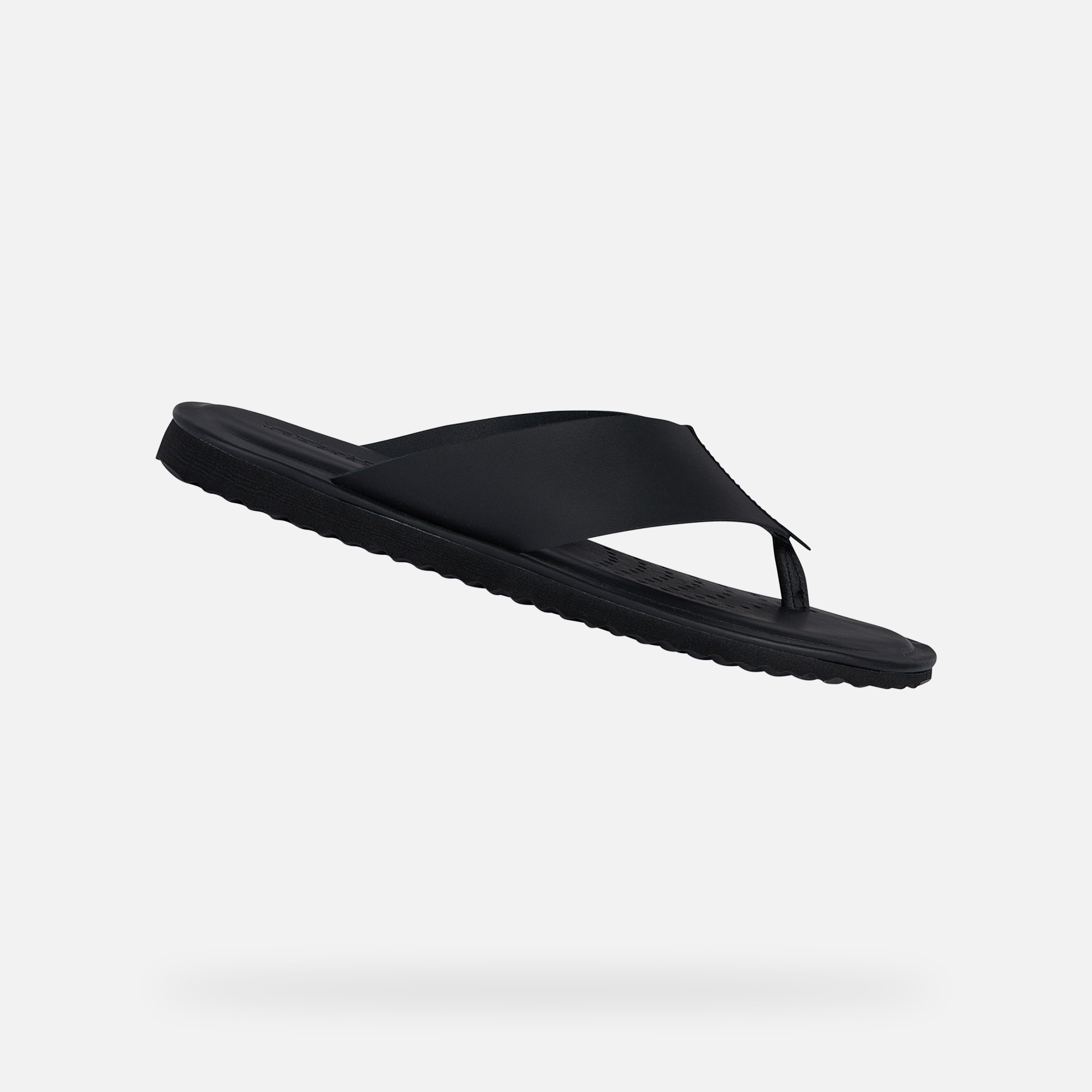 Black men's flip-flops Geox Erice - Men's