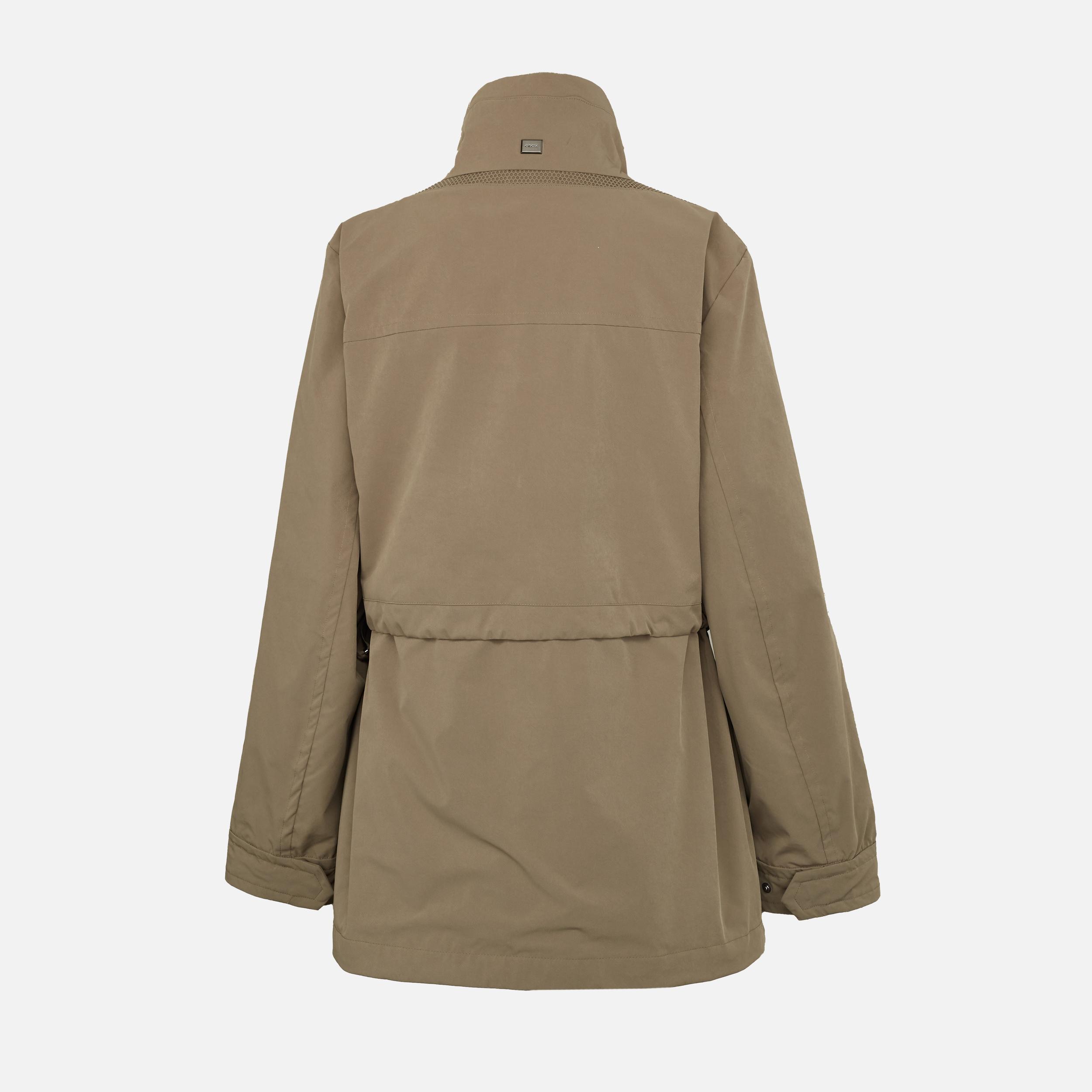 Khaki women's jacket Geox Claudin - Women's