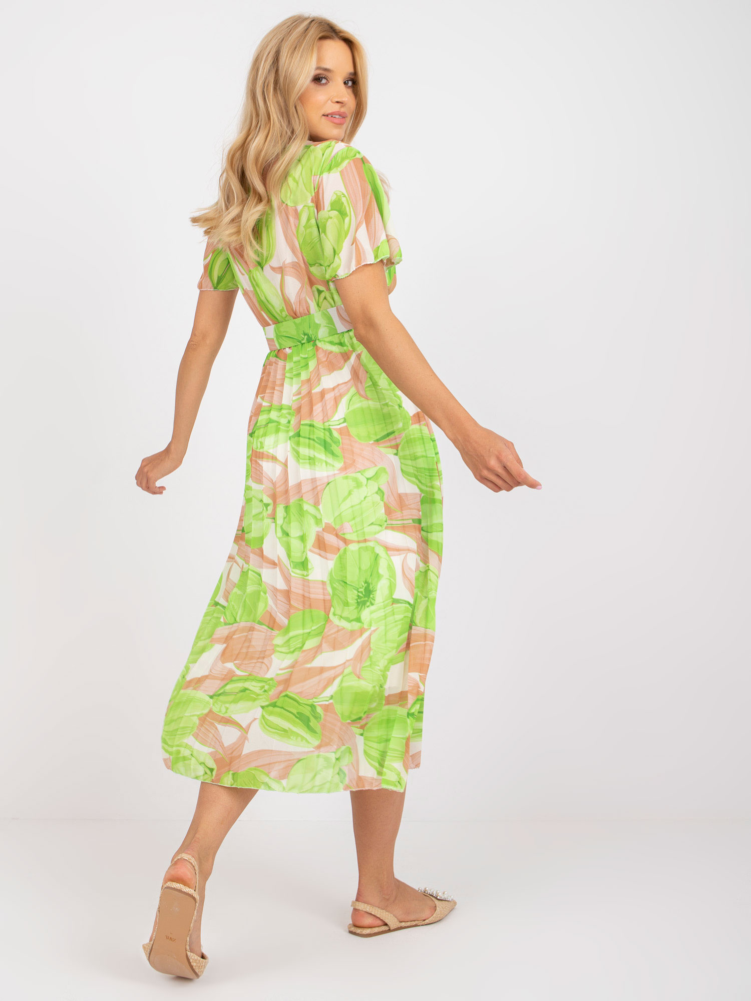 Italy Moda Dress-DHJ-SK-11331-2.32-light green