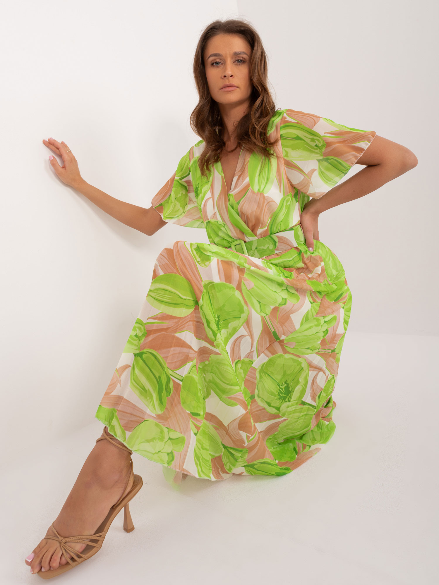 Italy Moda Dress-DHJ-SK-11331-2.32-light green