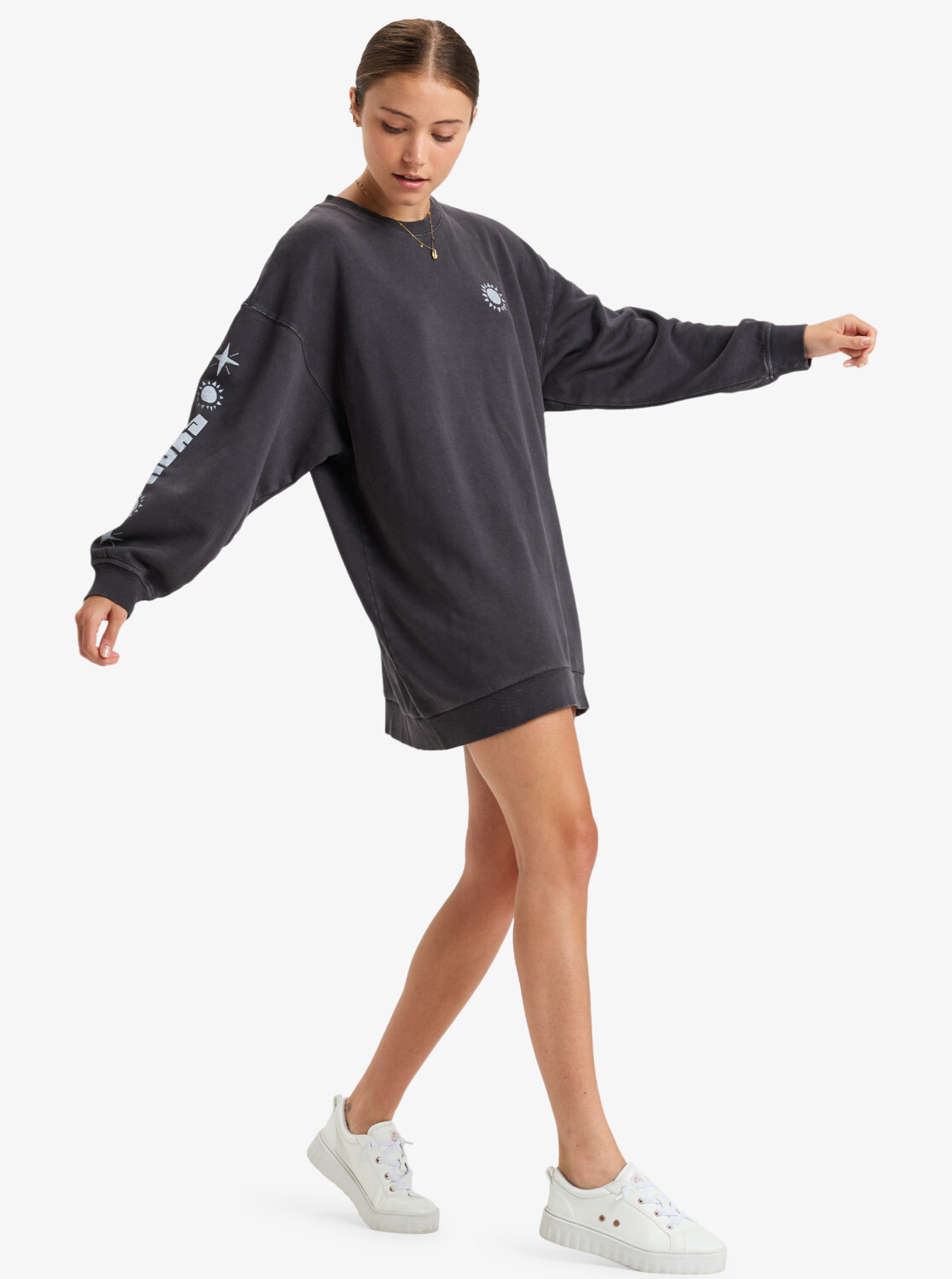 Women's sweatshirt dress Roxy Daydreamer