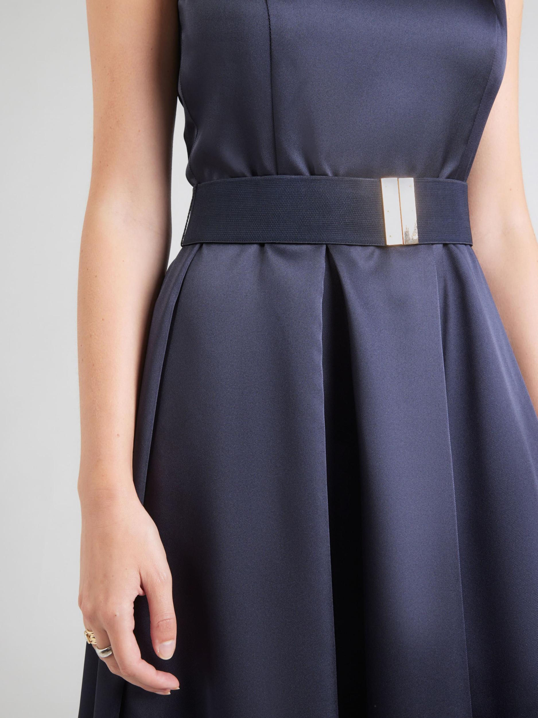 Vera Mont Koktejl obleka nočno modra