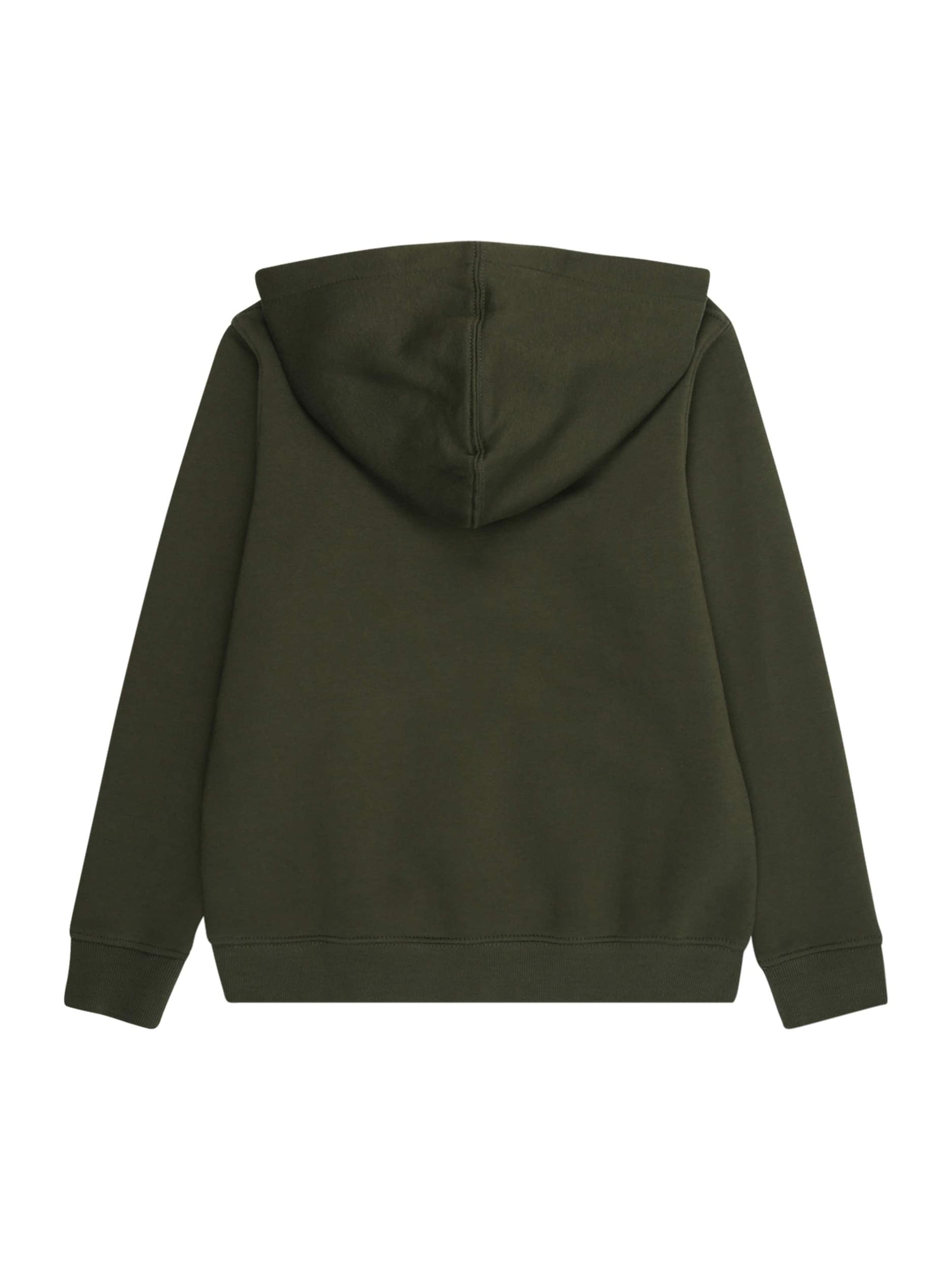 Jack & Jones Junior Majica 'JJEStar' temno zelena / bela