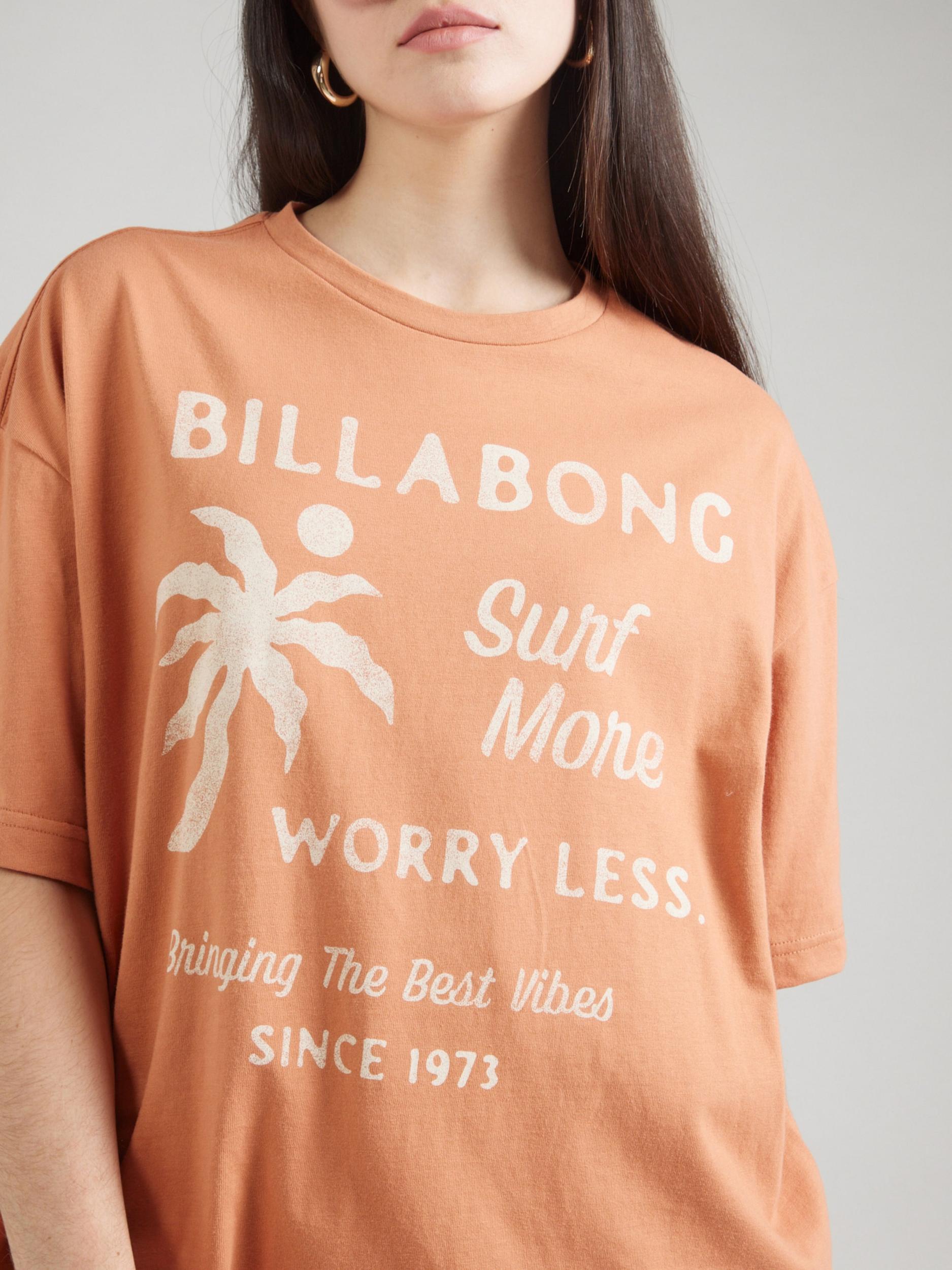 BILLABONG Majica 'JUMPS IN WATER' mokka