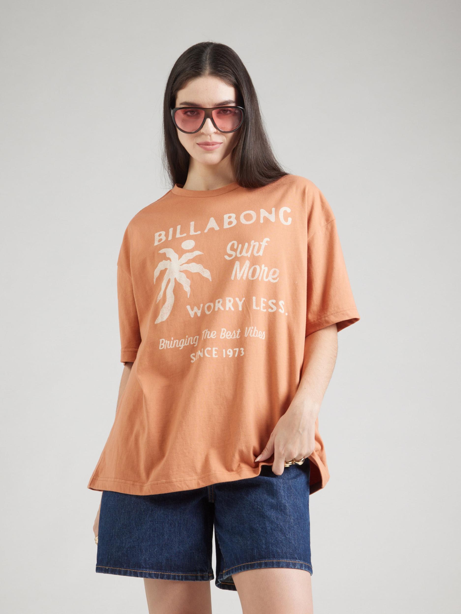 BILLABONG Majica 'JUMPS IN WATER' mokka