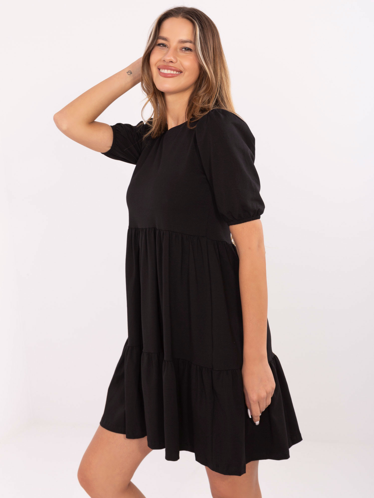 RUE PARIS Dress-RV-SK-5587.93-black