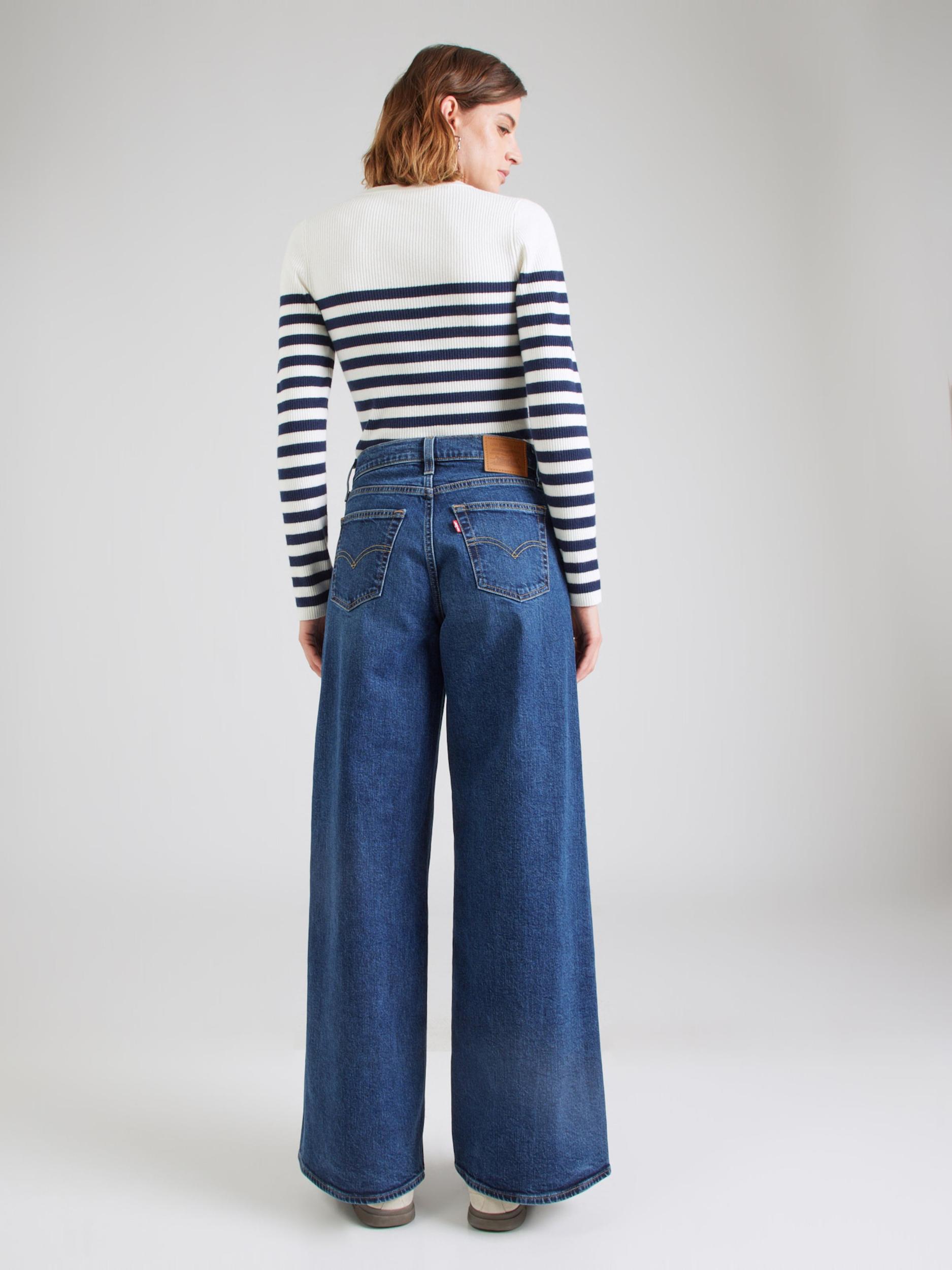 LEVI'S  Kavbojke '728 High Rise Wide Leg' encijan