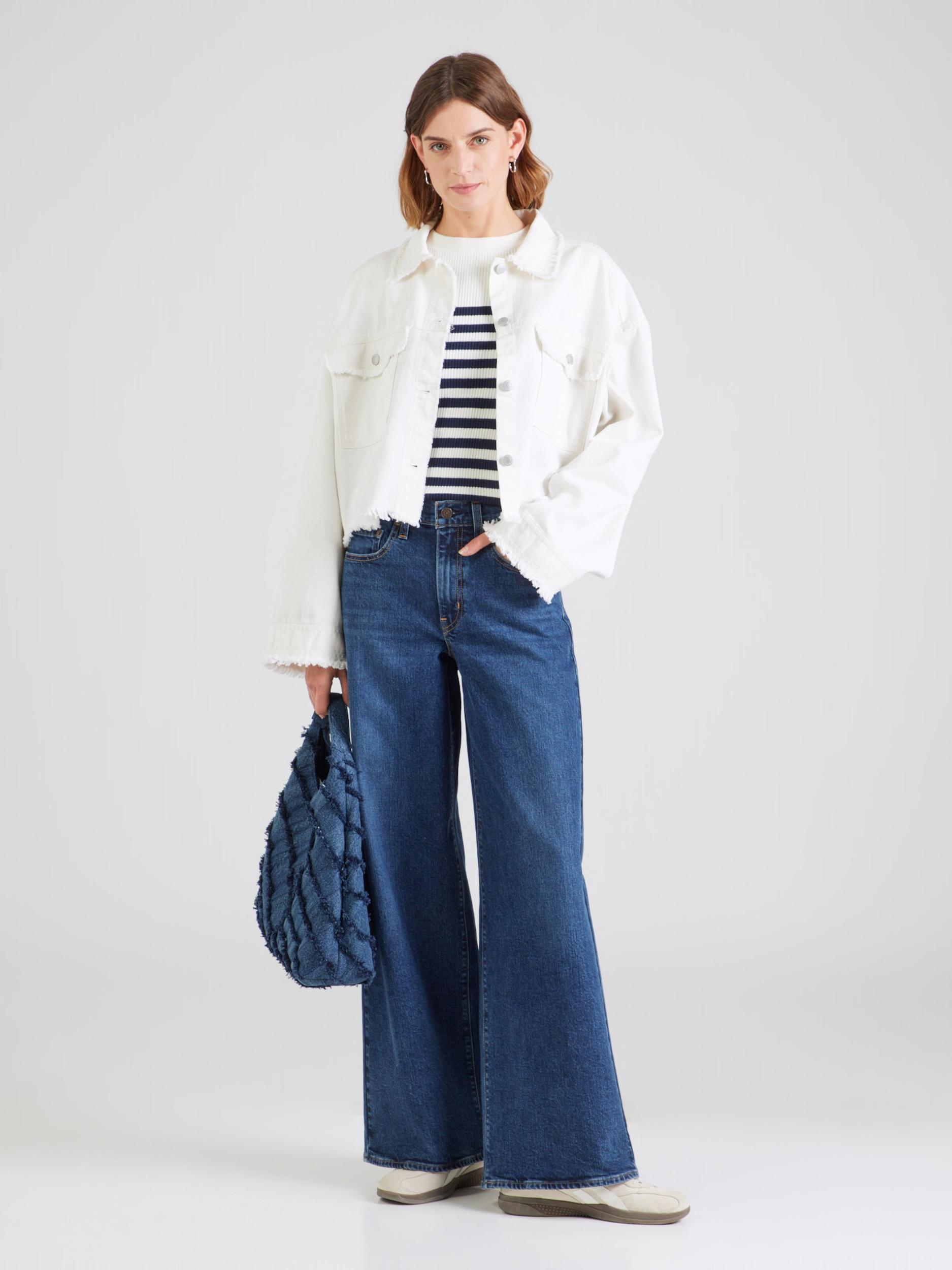 LEVI'S  Kavbojke '728 High Rise Wide Leg' encijan