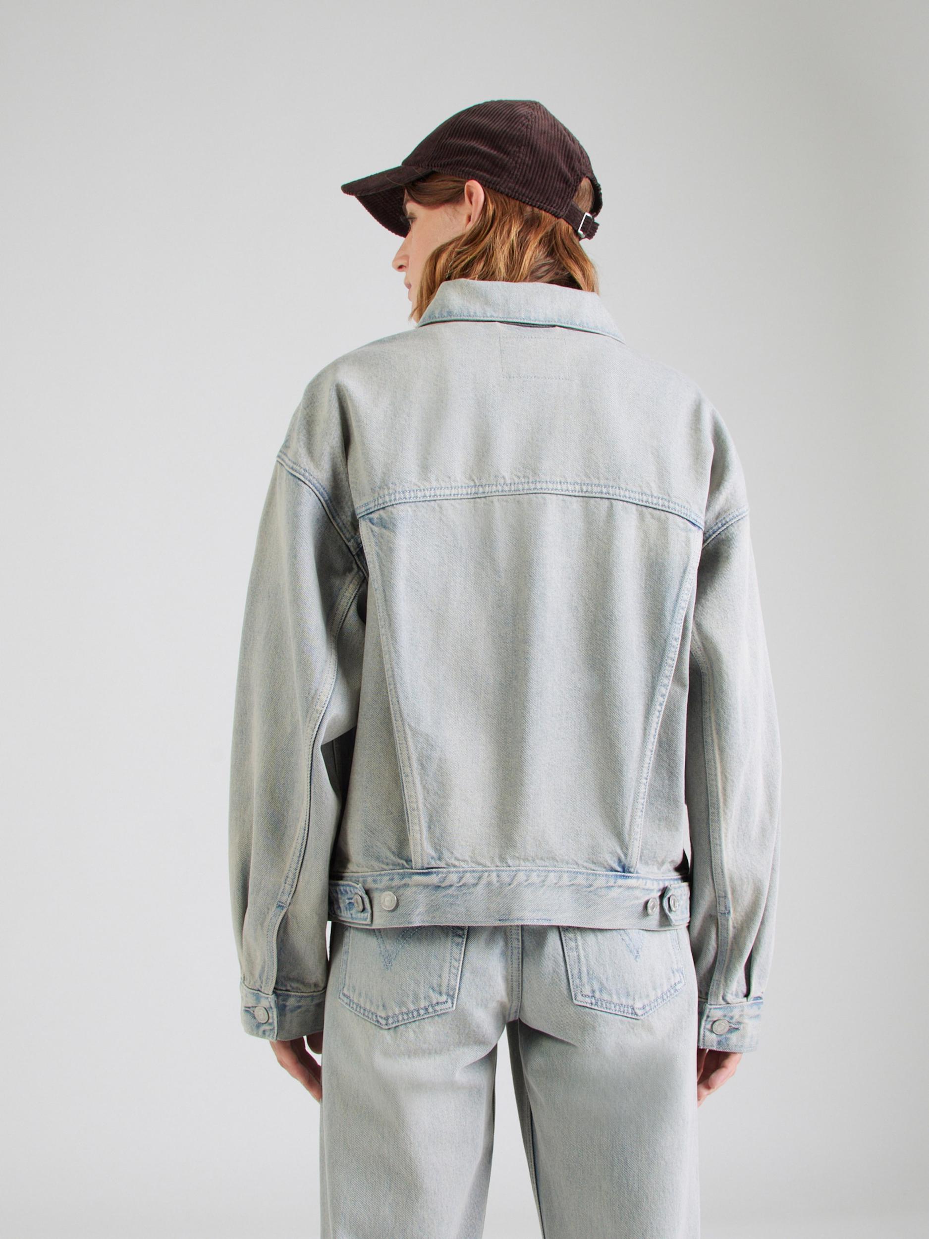 LEVI'S  Prehodna jakna '90's Trucker Jacket' svetlo modra