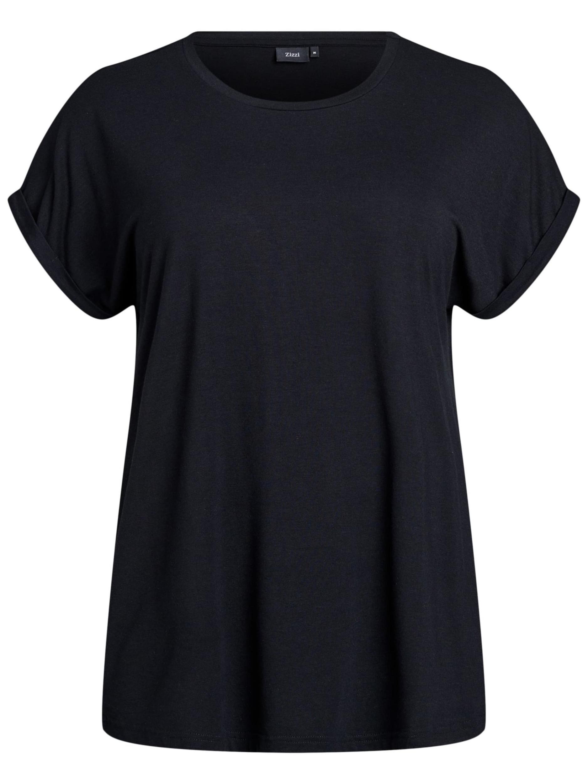 Zizzi Majica 'MANNA' črna