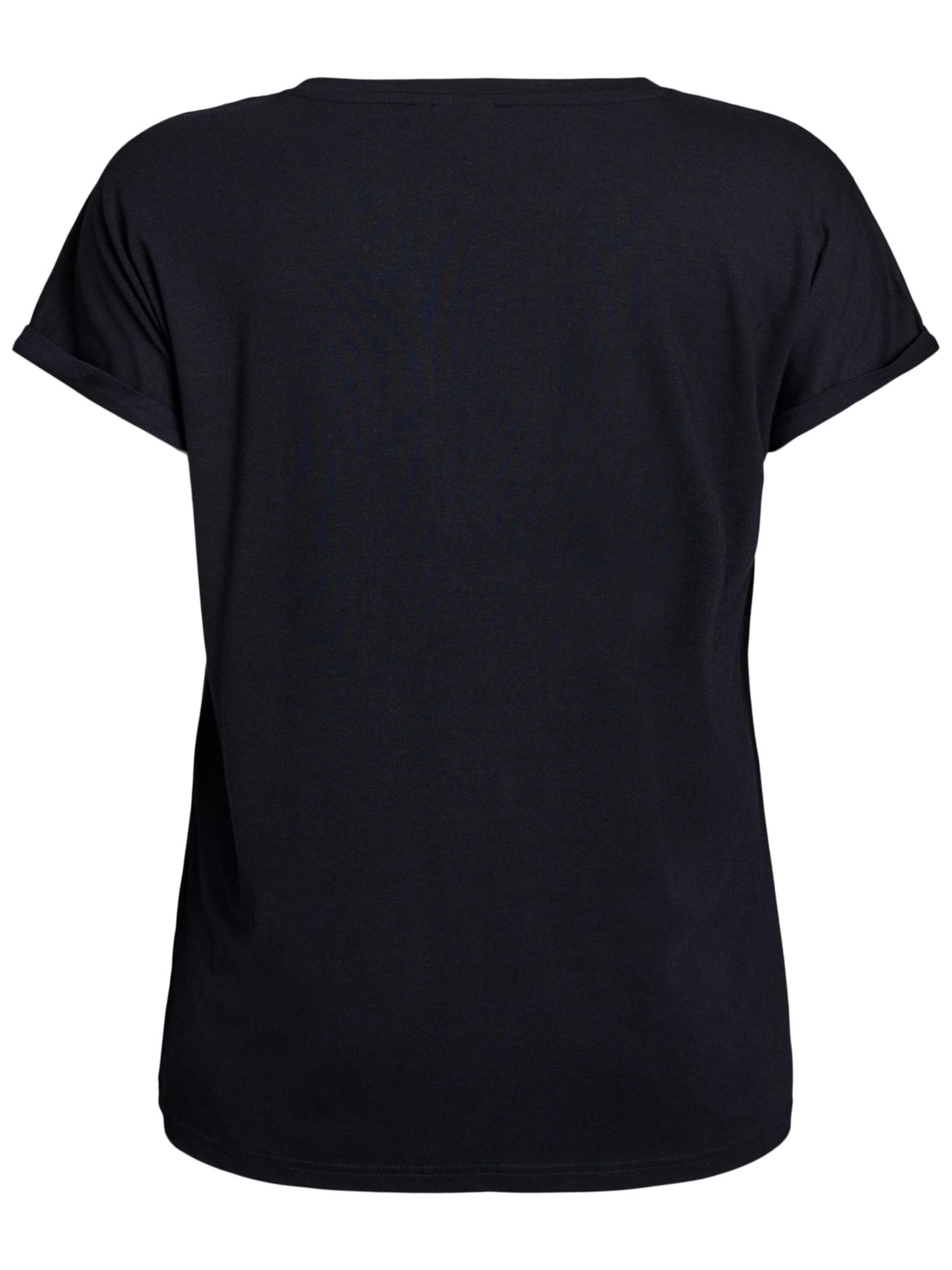 Zizzi Majica 'MANNA' črna