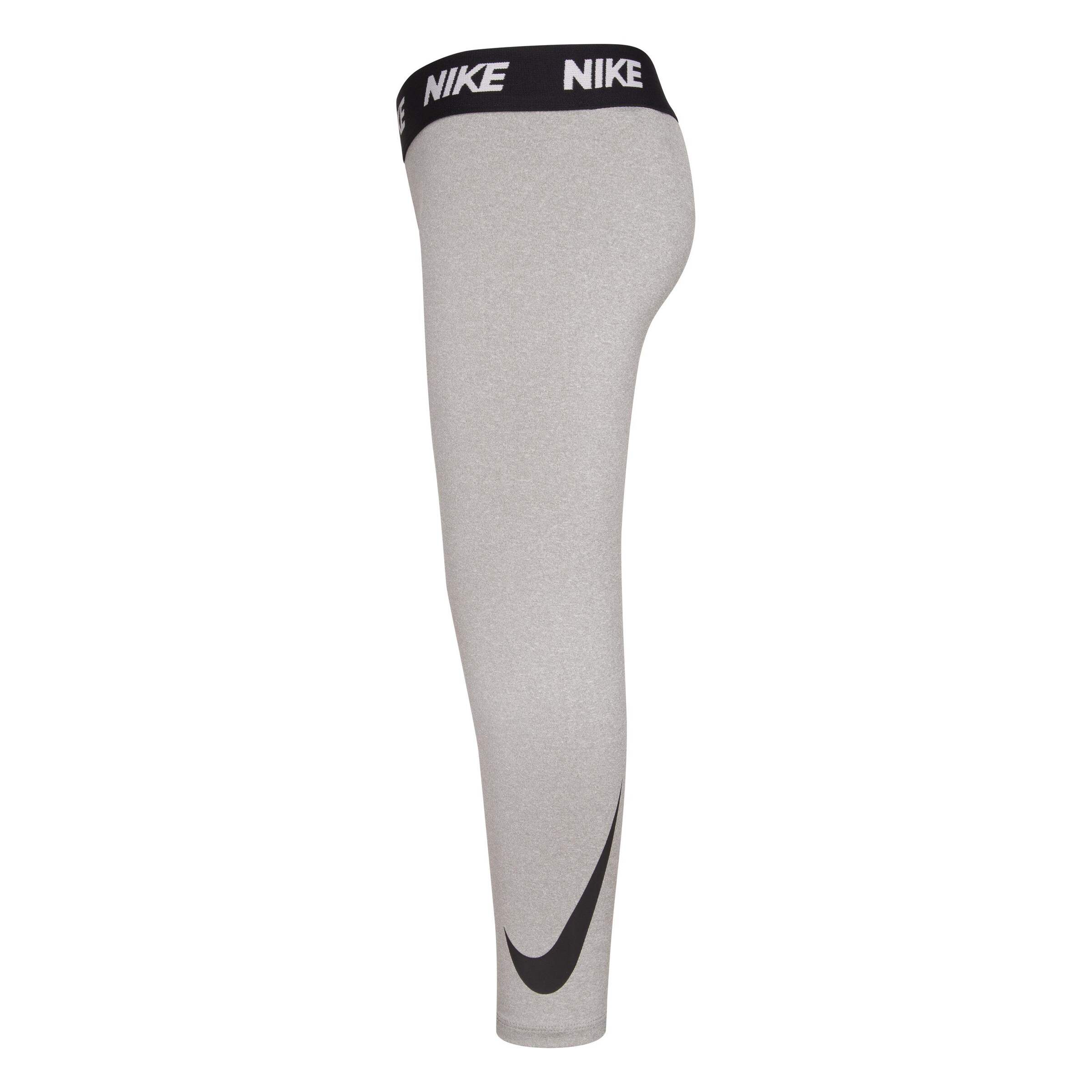 Nike Sportswear Športne hlače siva / črna