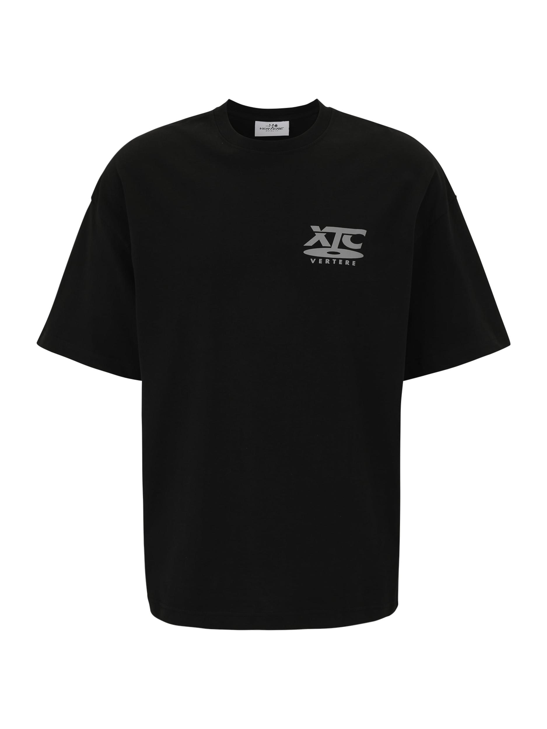 Vertere Berlin Majica 'DISC' temno siva / črna