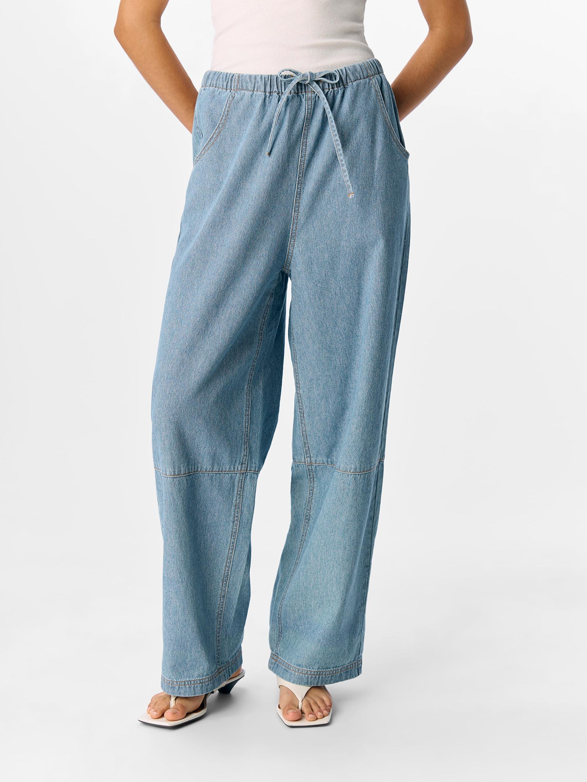 OBJECT Kavbojke 'OBJRALY' svetlo modra