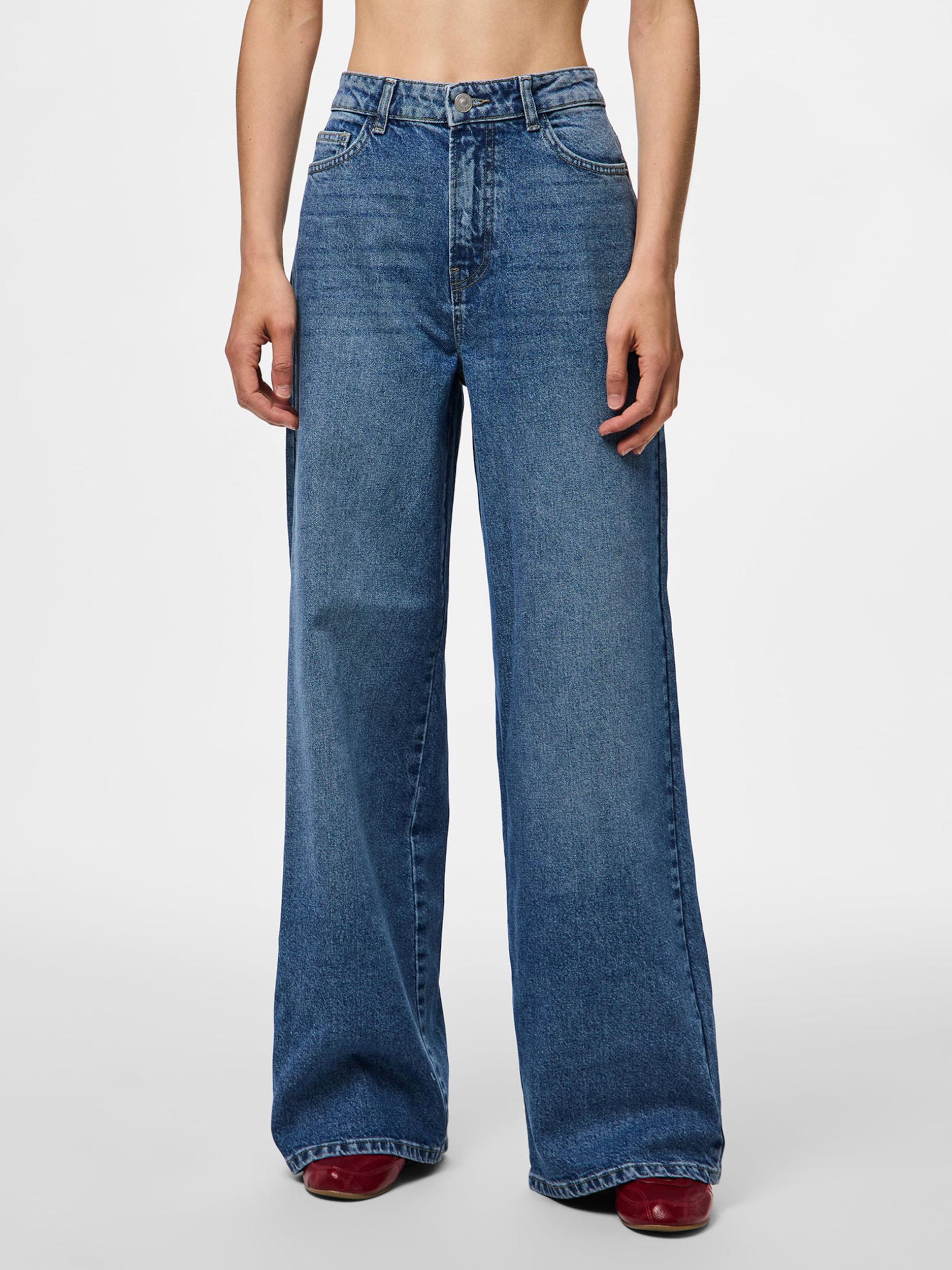 PIECES Kavbojke 'PCSelma' moder denim