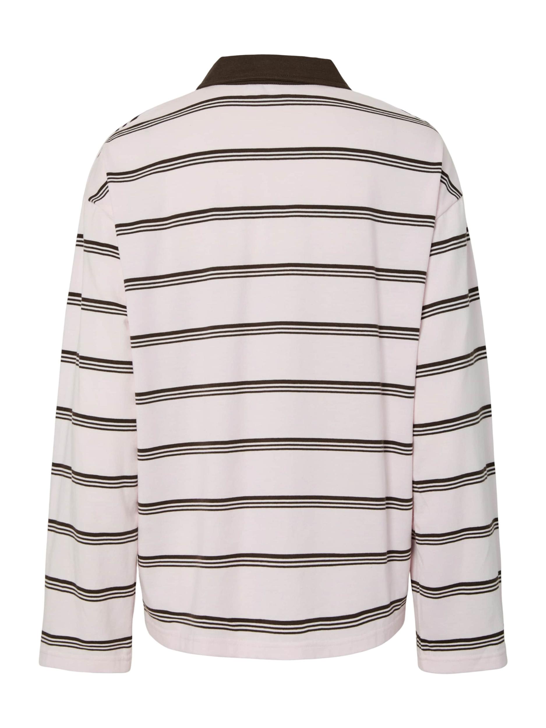 PIECES Majica 'PCSadie' pastelno roza / črna