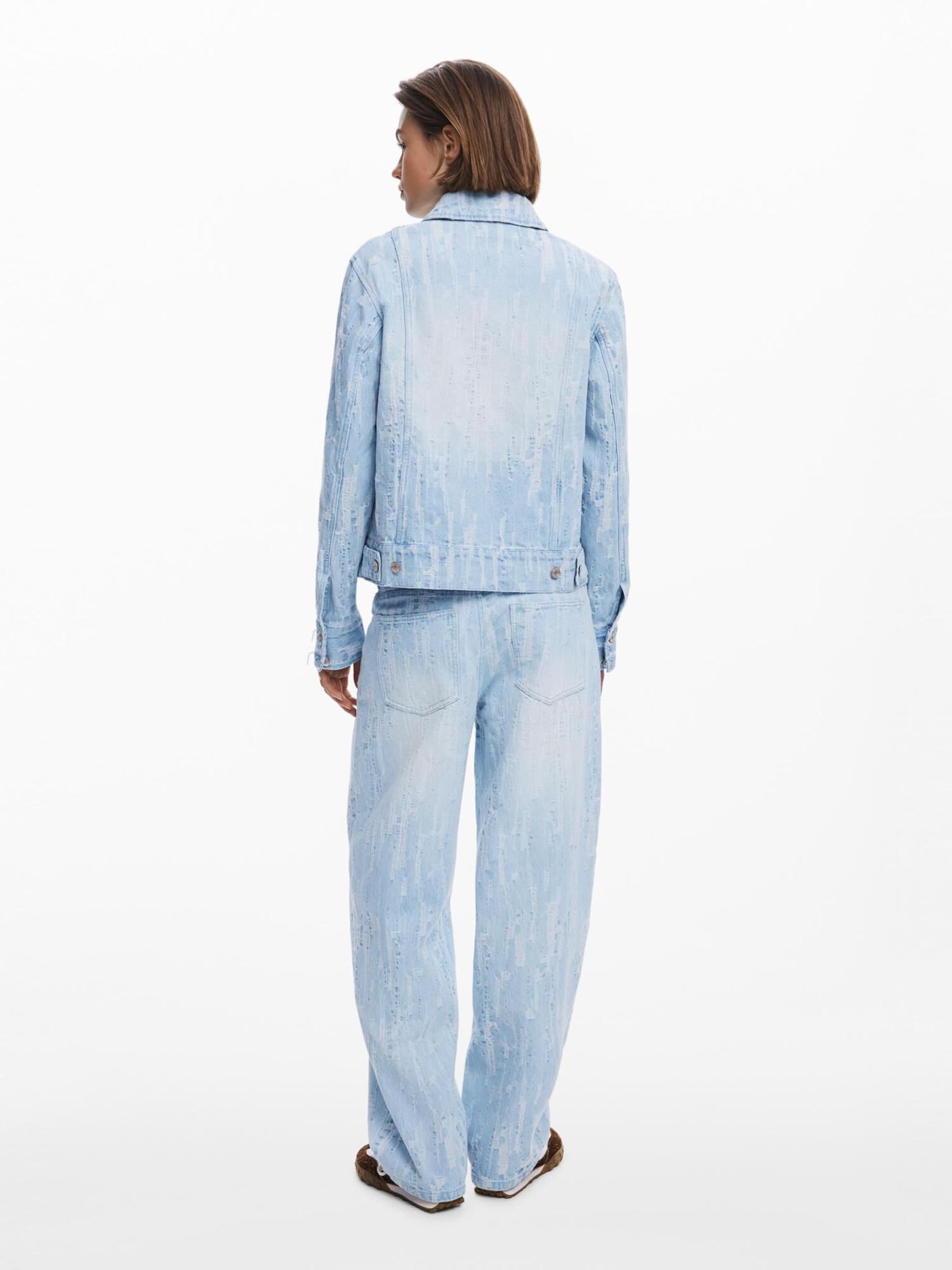 Desigual Prehodna jakna moder denim