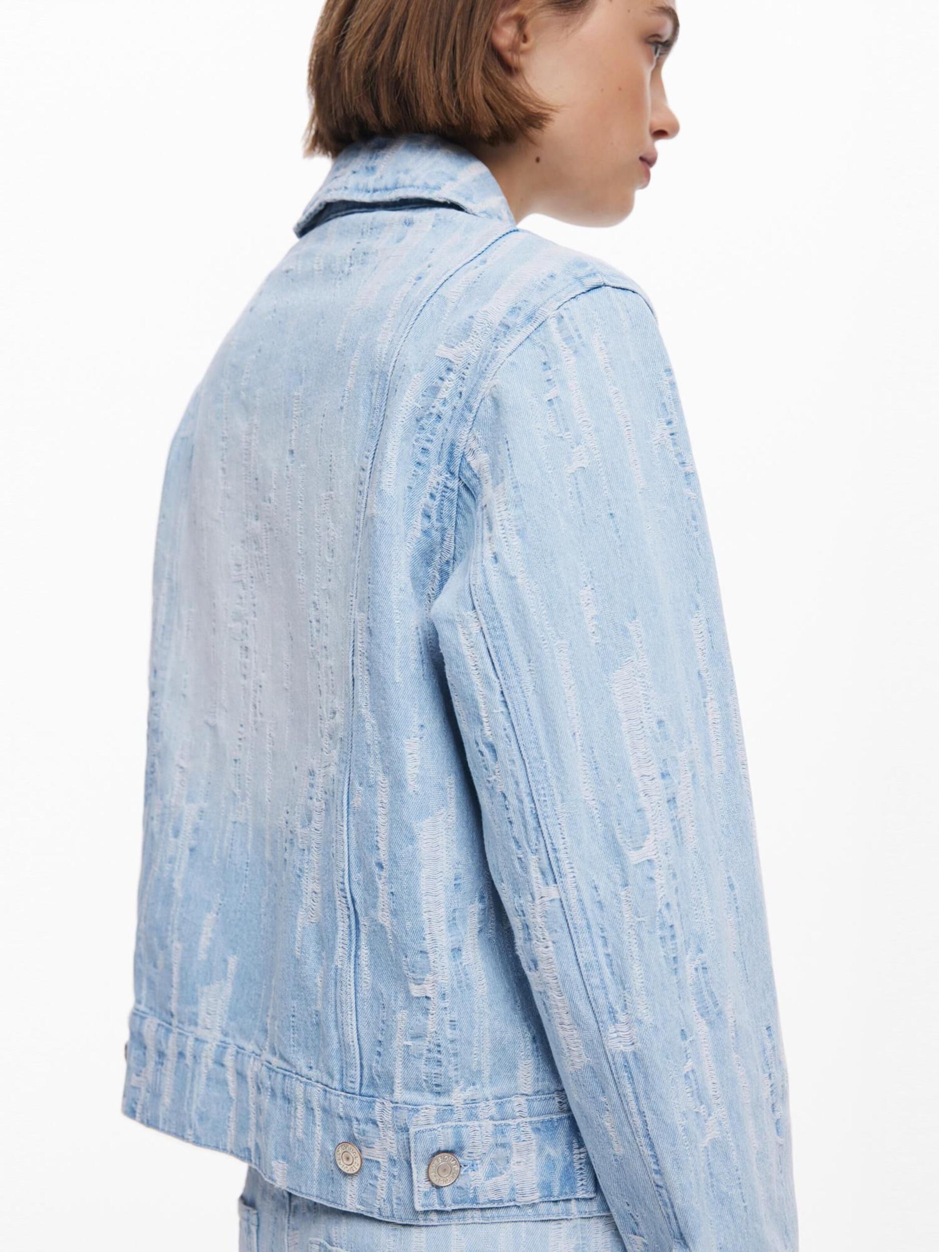 Desigual Prehodna jakna moder denim