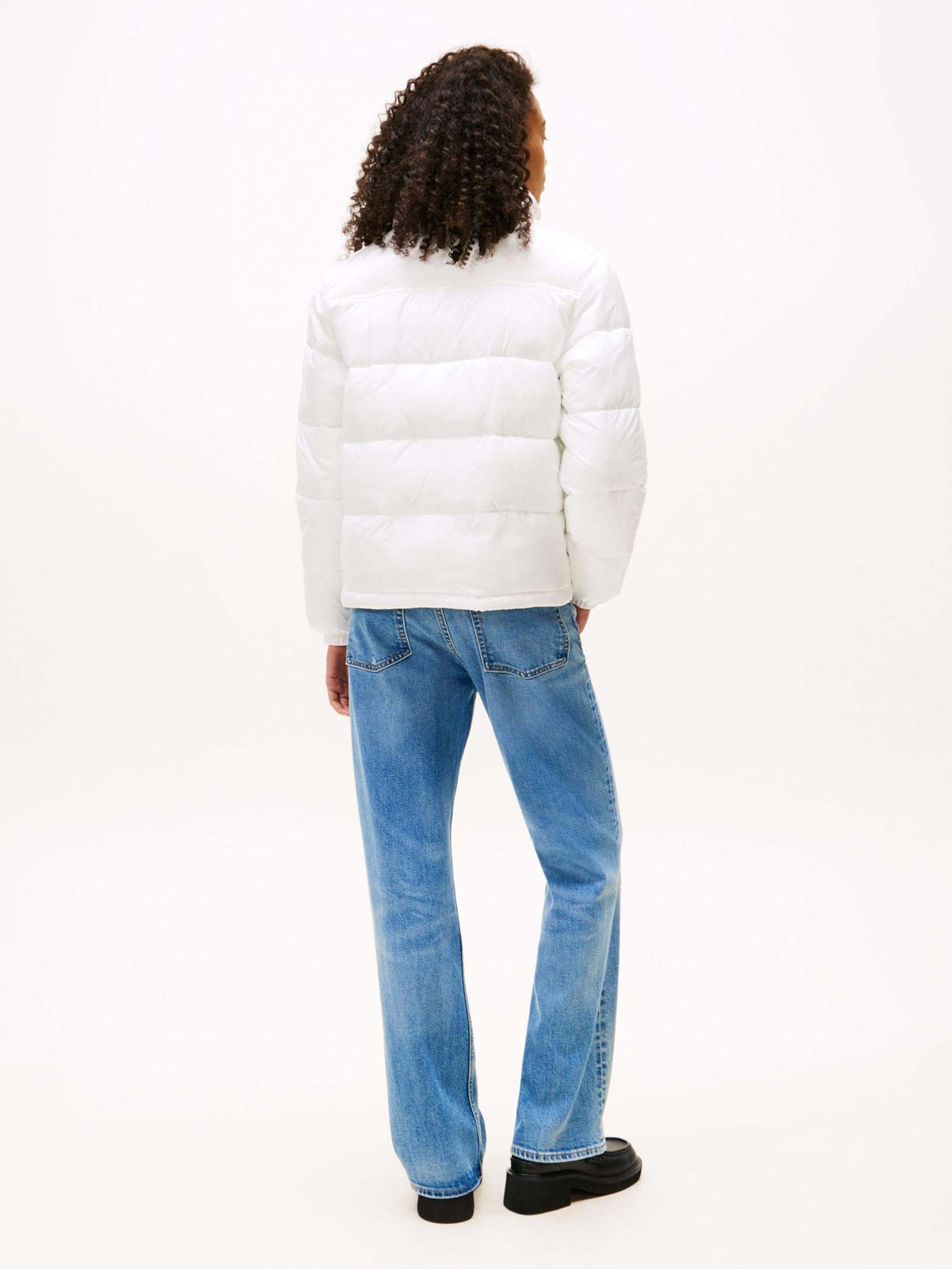 Tommy Jeans Prehodna jakna 'ESS' bela