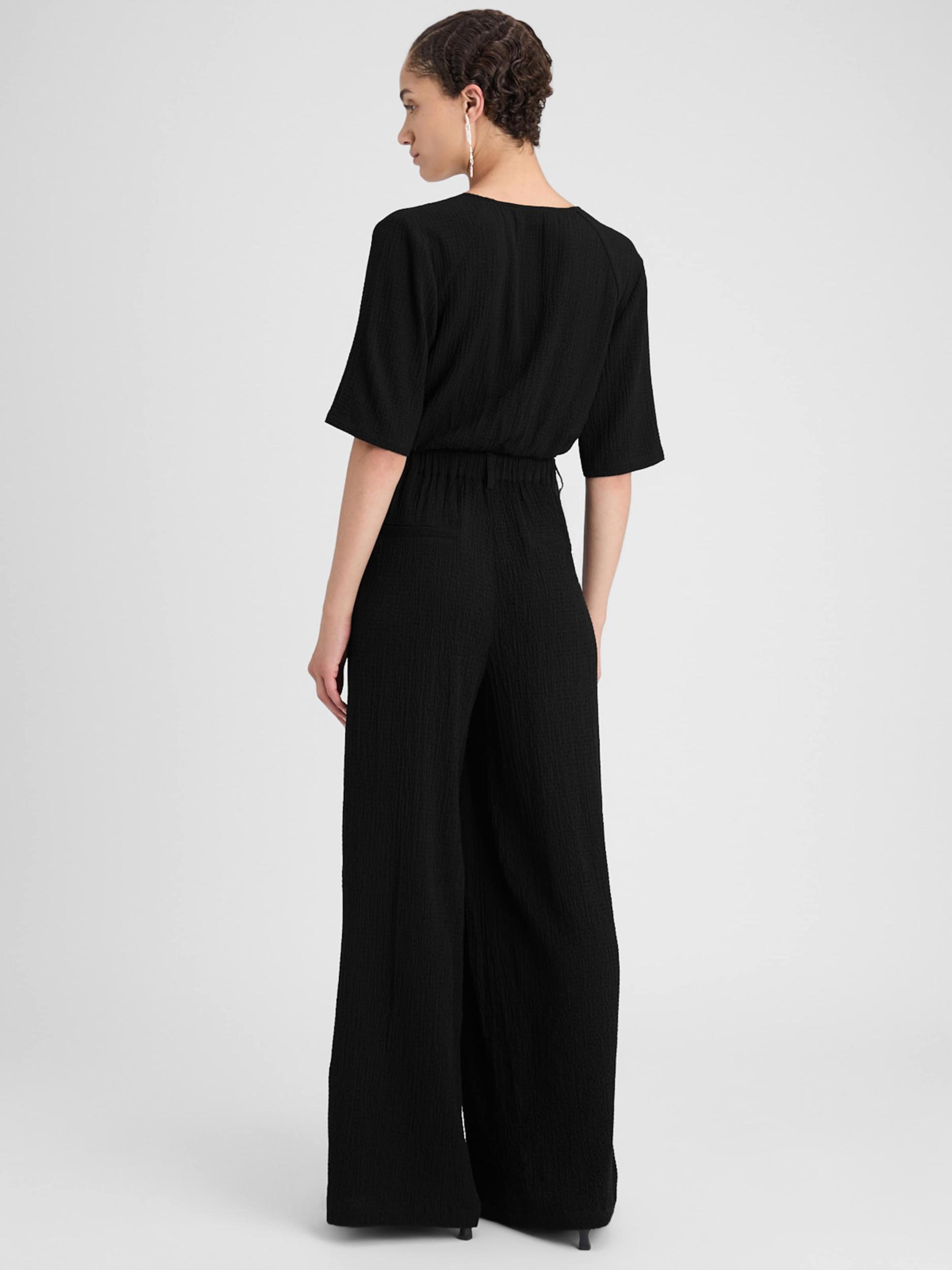 Guido Maria Kretschmer Women Hlače na rob 'Elna' črna