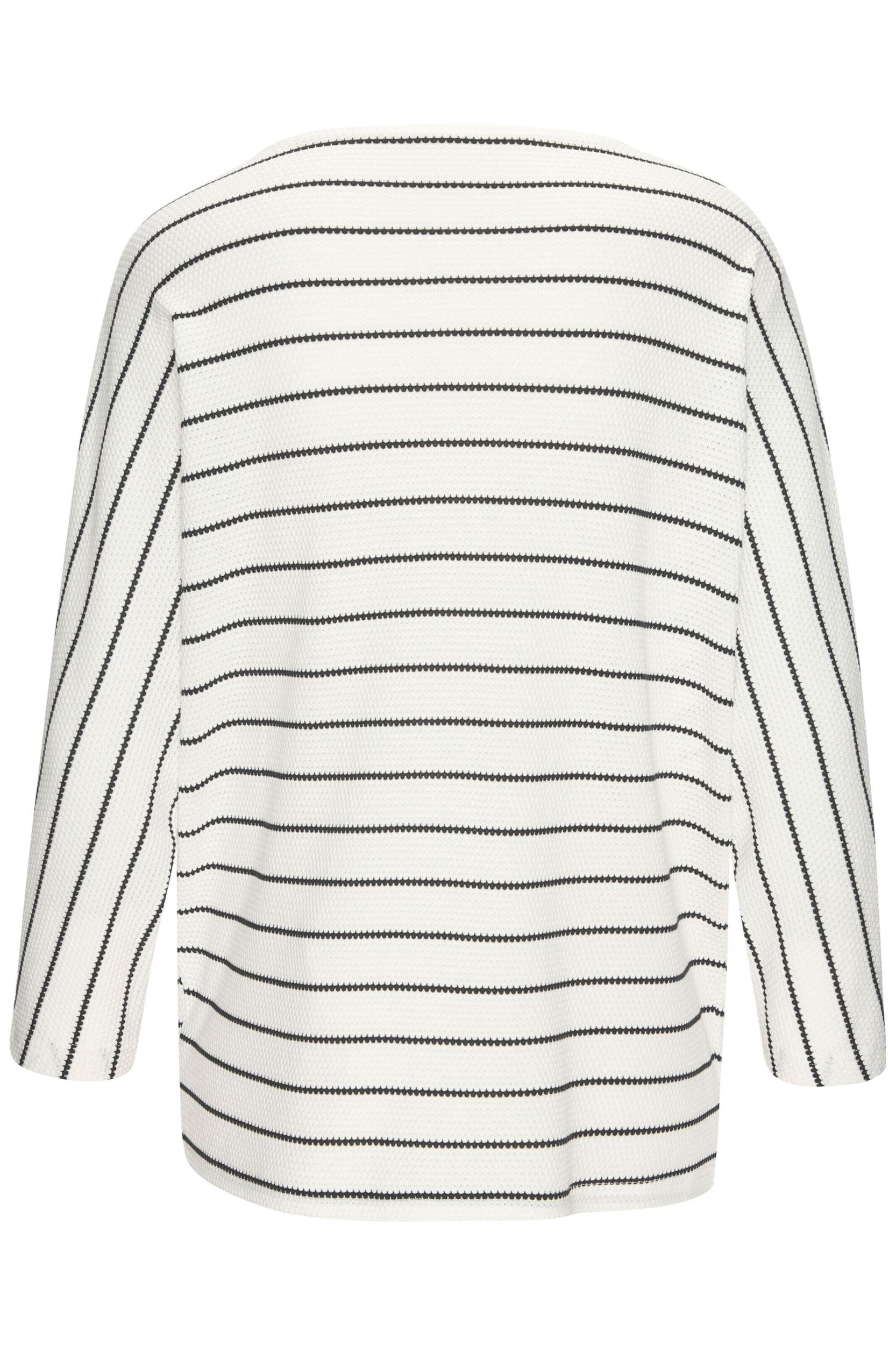 VIVANCE Majica črna / bela