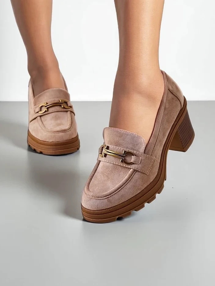 Resti Women's heeled moccasins Tollinge