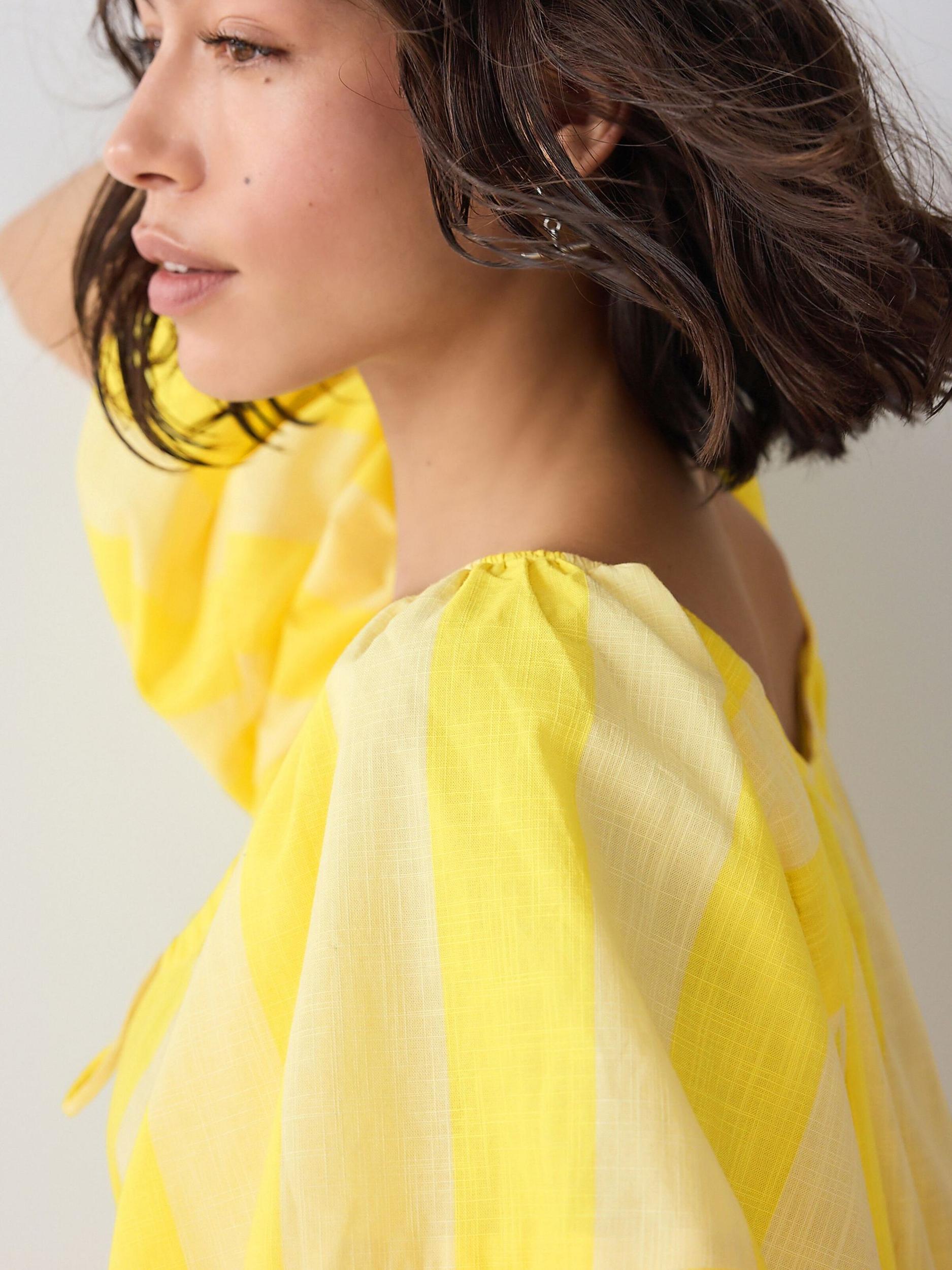 Next Poletna obleka rumena / svetlo rumena