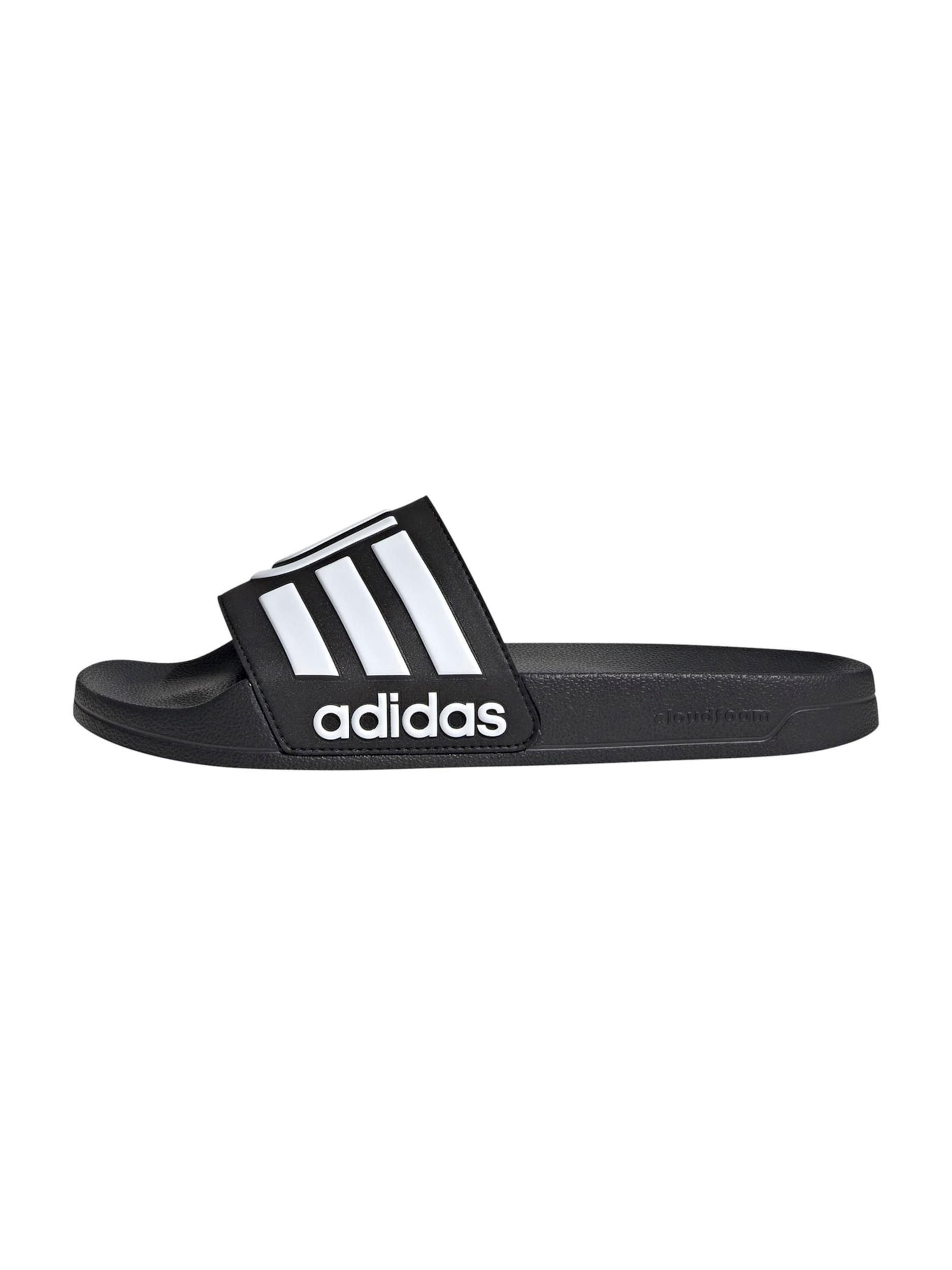 ADIDAS SPORTSWEAR Čevelj za na plažo/kopanje 'Adilette Juventus' črna / bela
