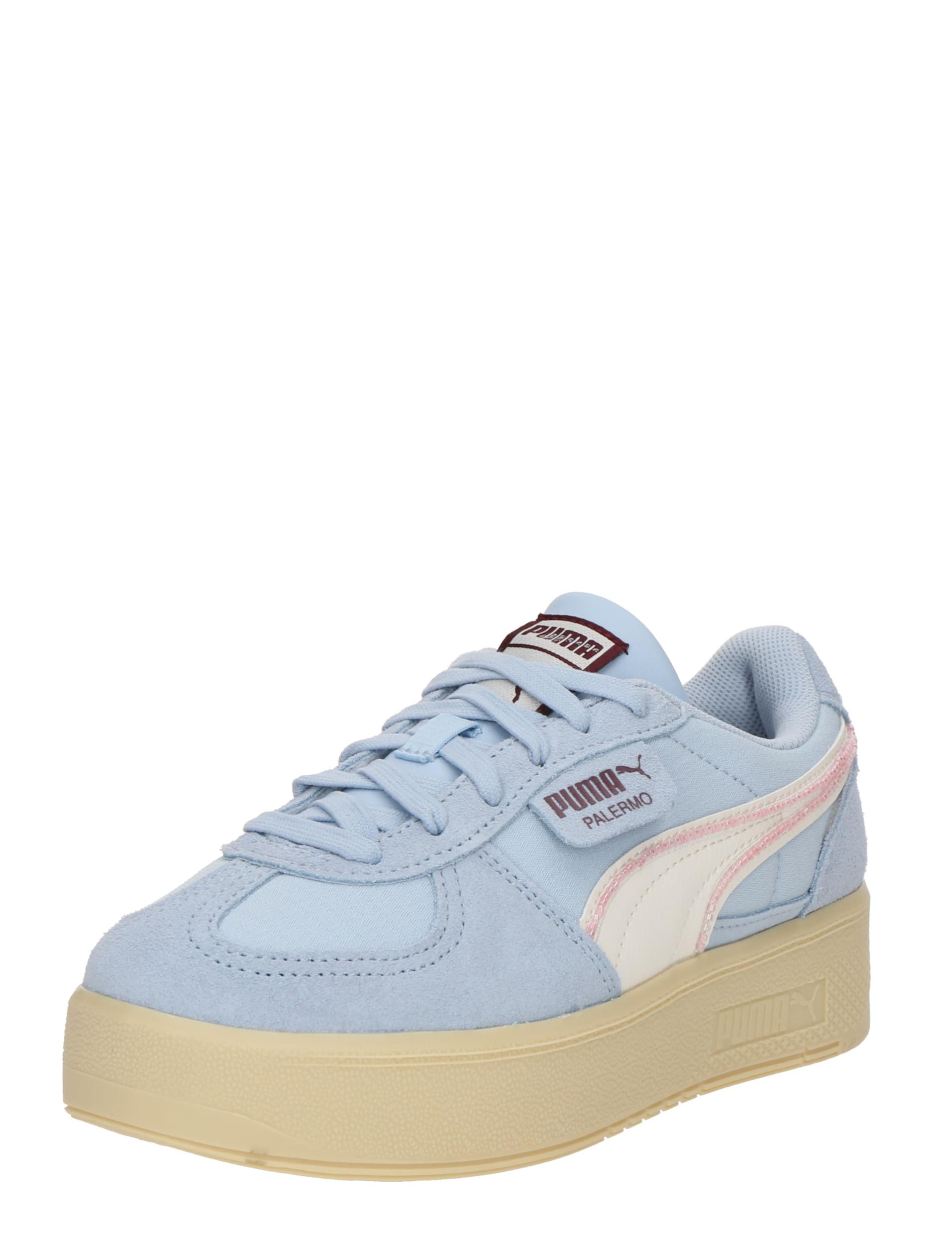 PUMA Nizke superge 'Palermo Elevata Gentle Meld' ecru / svetlo modra / svetlo roza / bordo