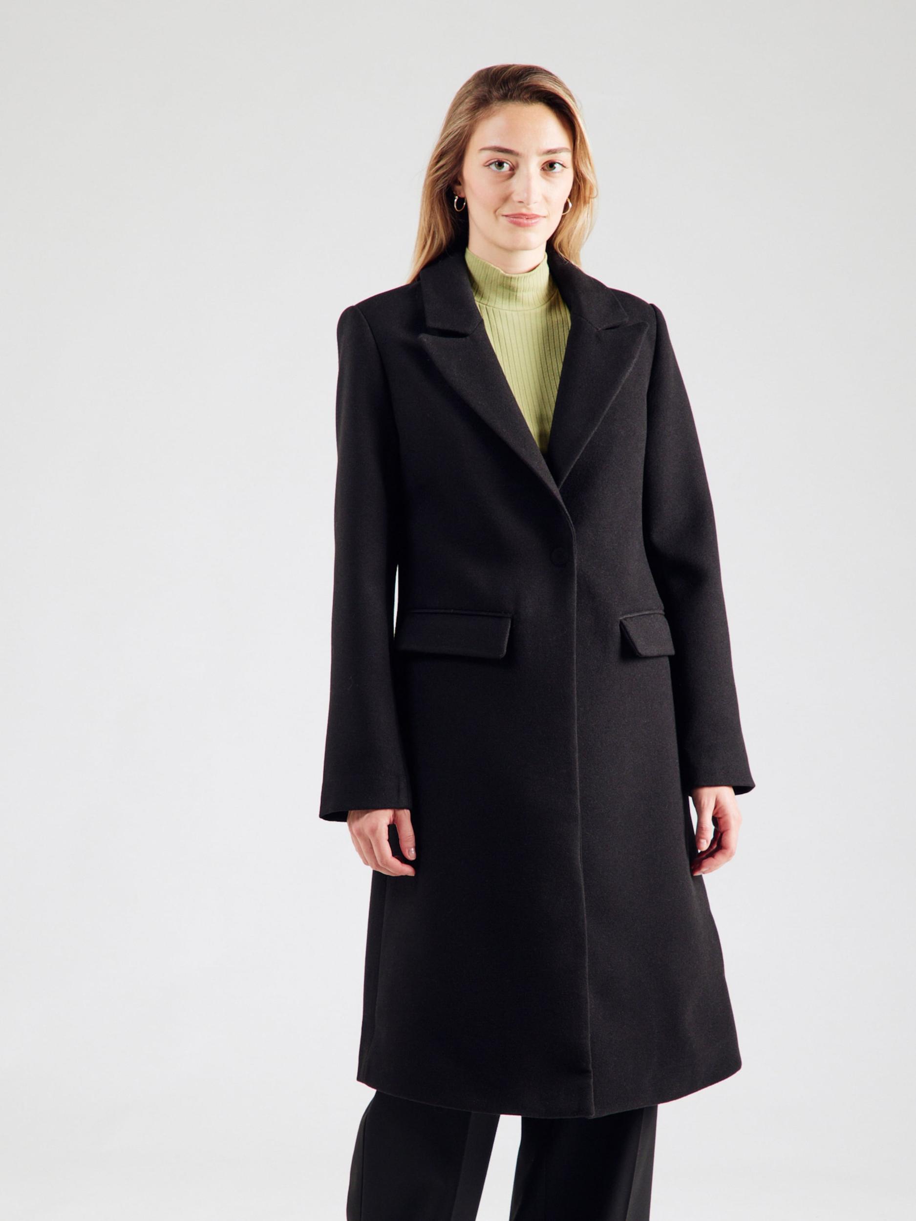 ABOUT YOU Prehoden plašč 'Constance' črna