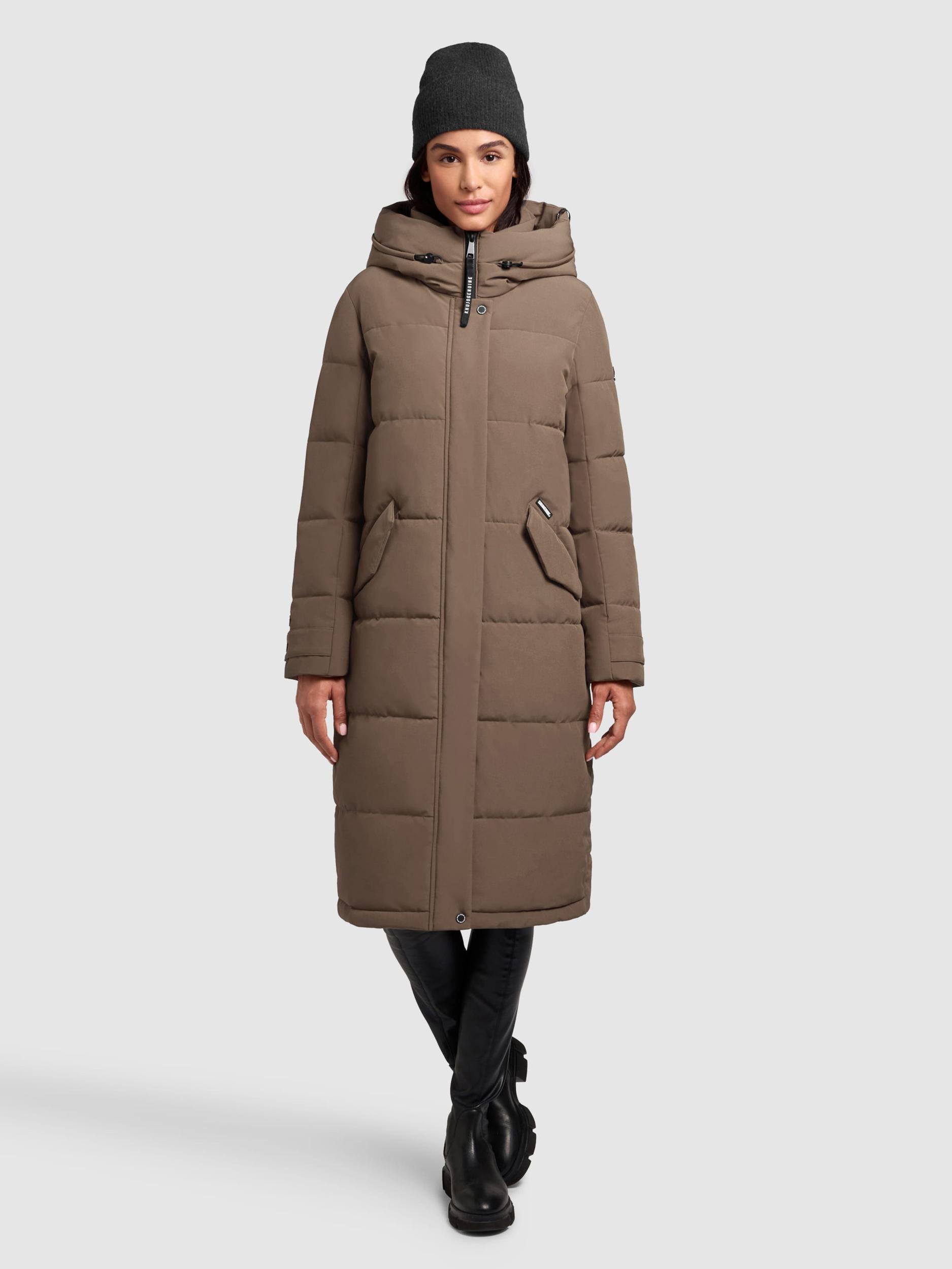 khujo Zimski plašč 'Dairi' temno siva