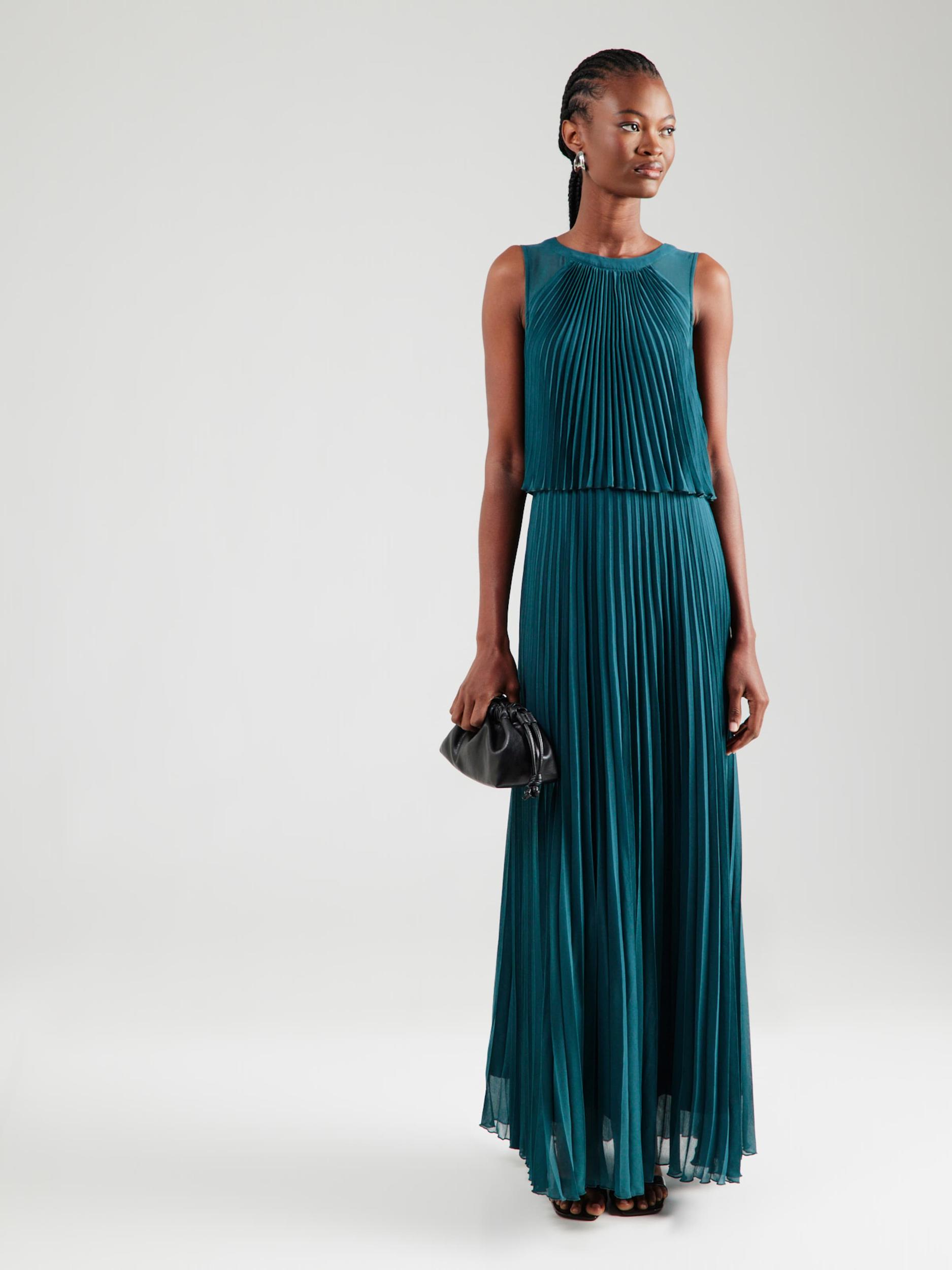 APART Večerna obleka temno zelena