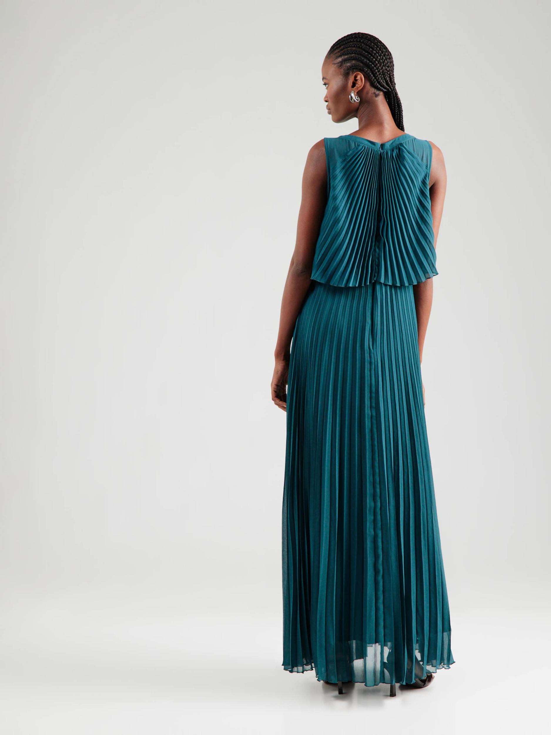 APART Večerna obleka temno zelena